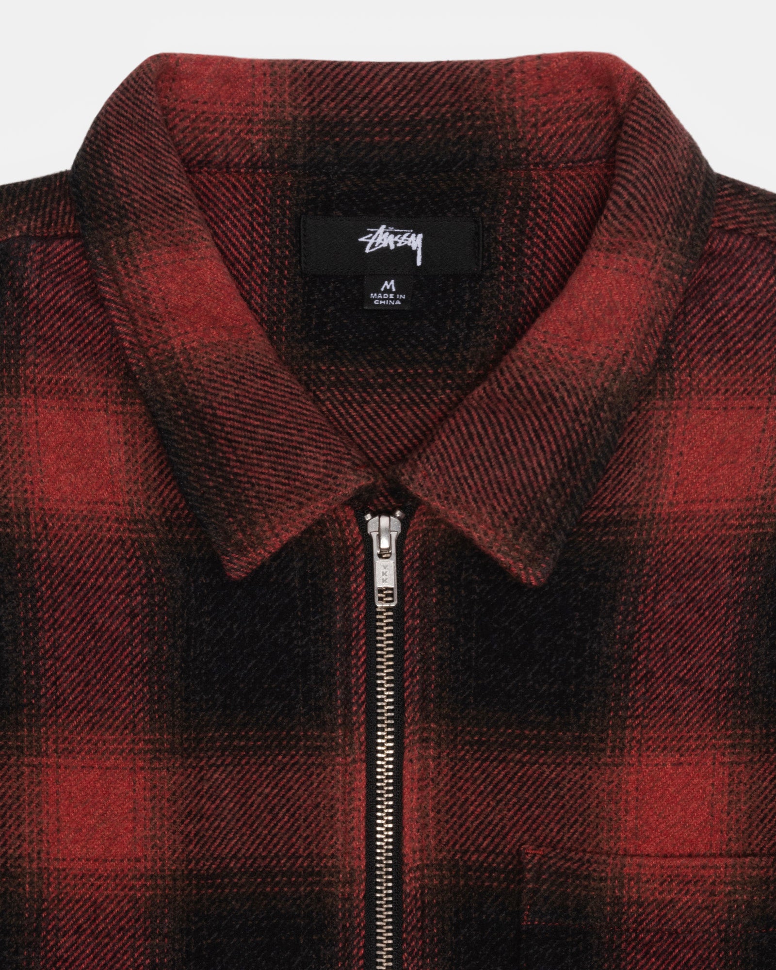 HANK PLAID ZIP SHIRT