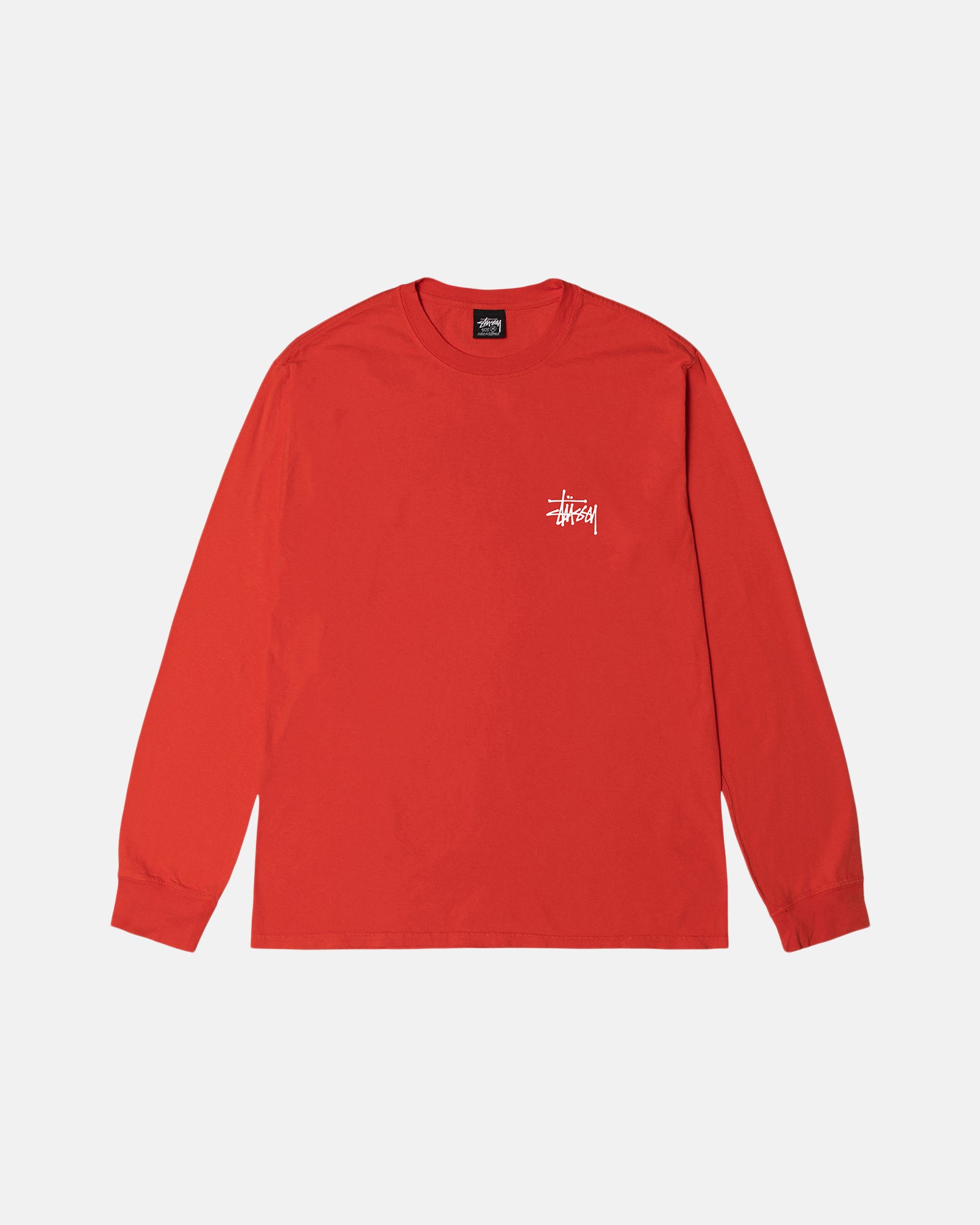 BASIC STÜSSY PIGMENT DYED LS TEE