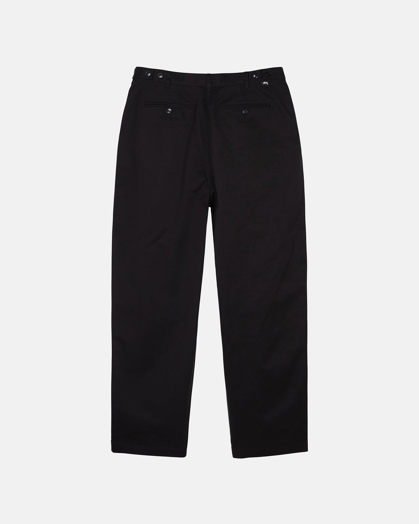 TWILL VOLUME PLEATED TROUSER