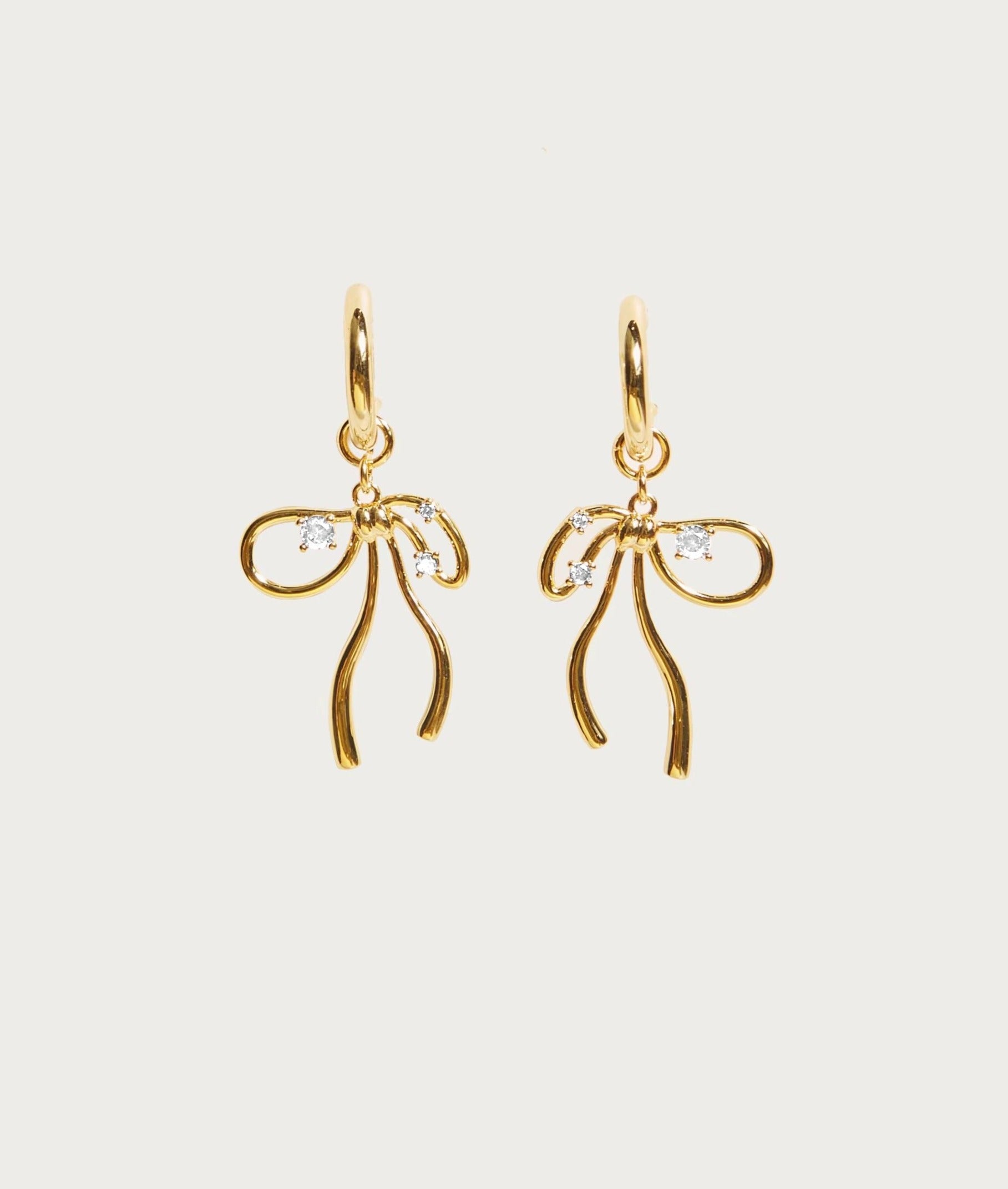 The Miffy Earrings in gold