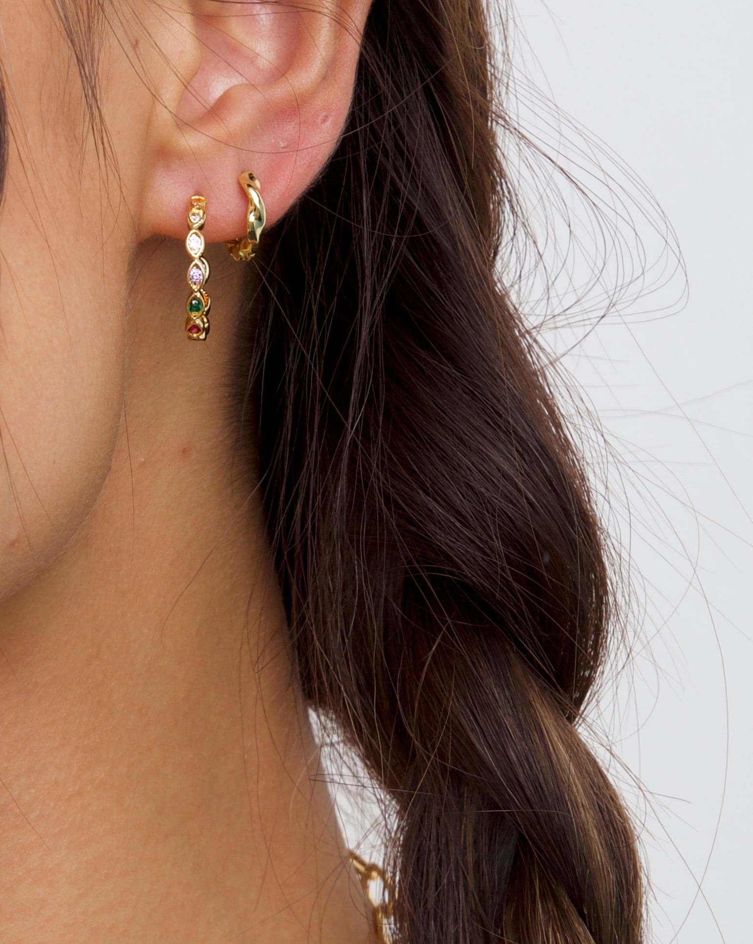 Gabriel Hoop Earrings