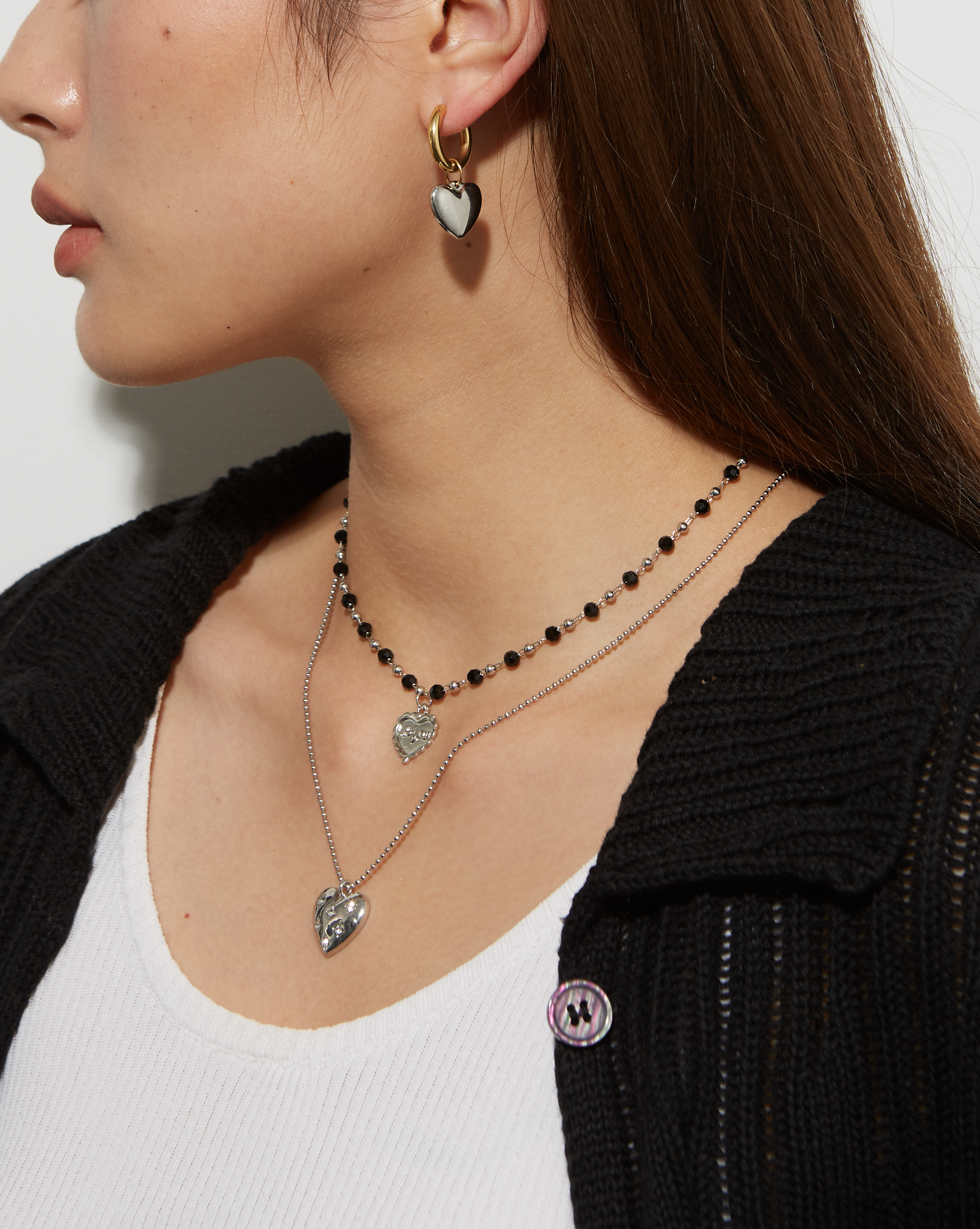 Audrey Heart Earrings