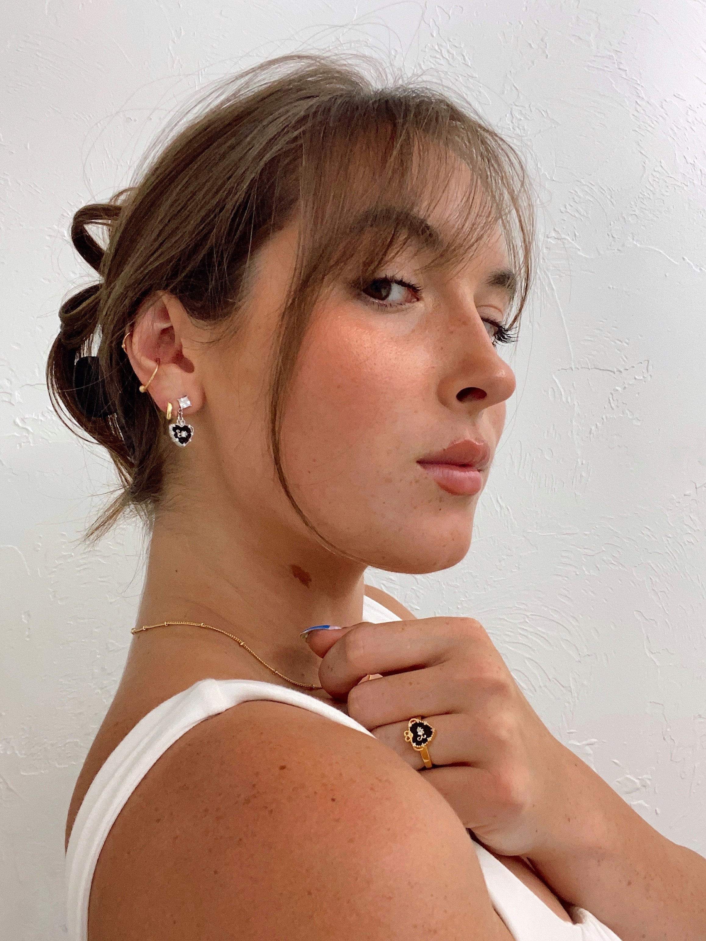 Mira Earrings in silver