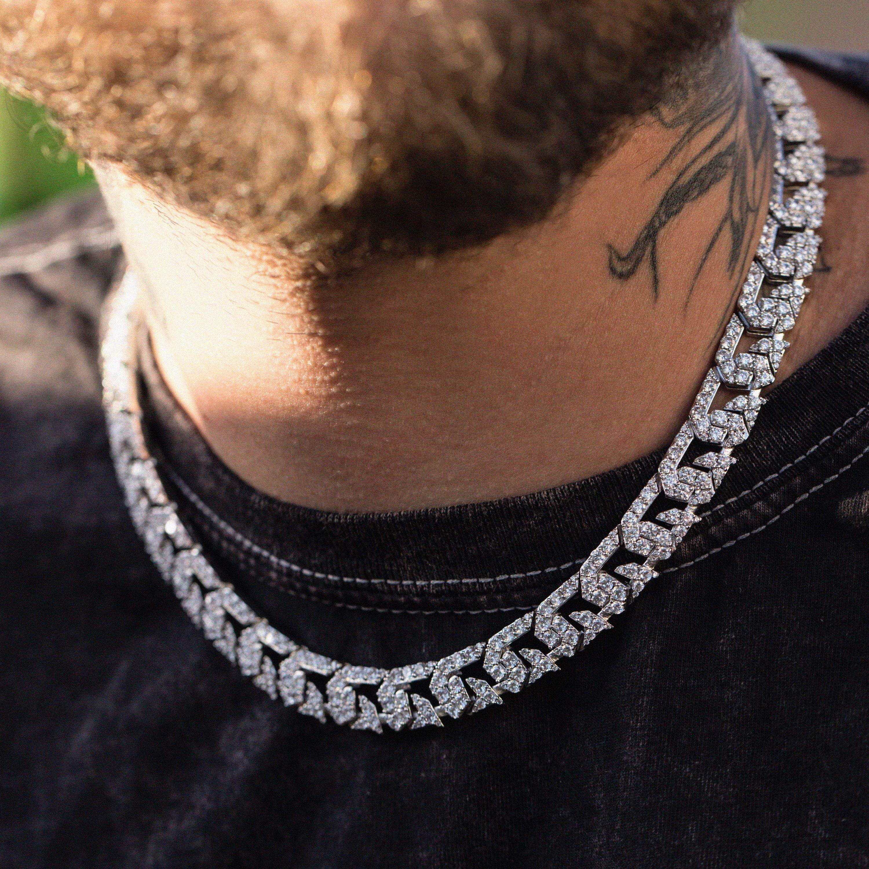 G-Link Chain in White Gold