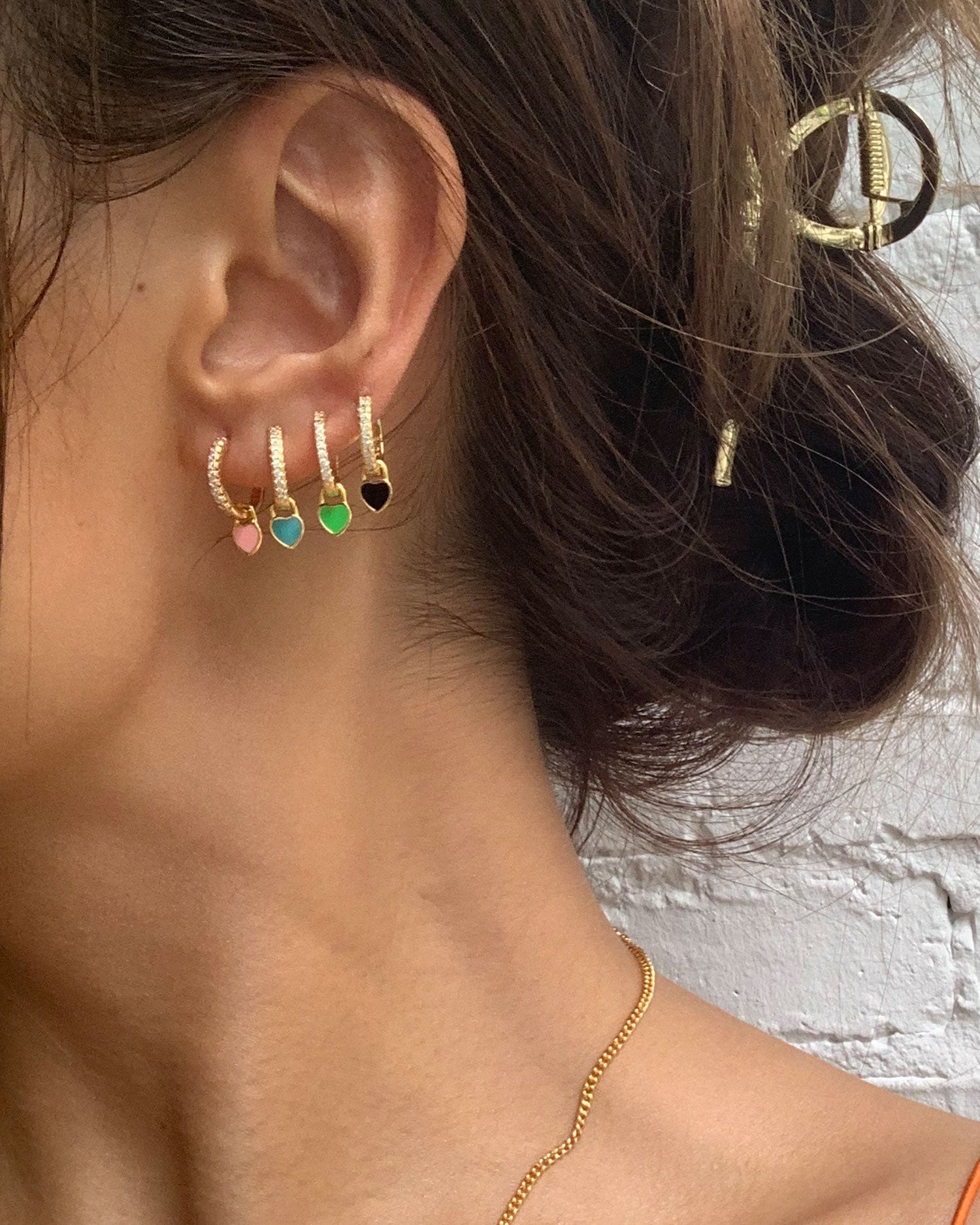 Benee Mini Heart Earrings