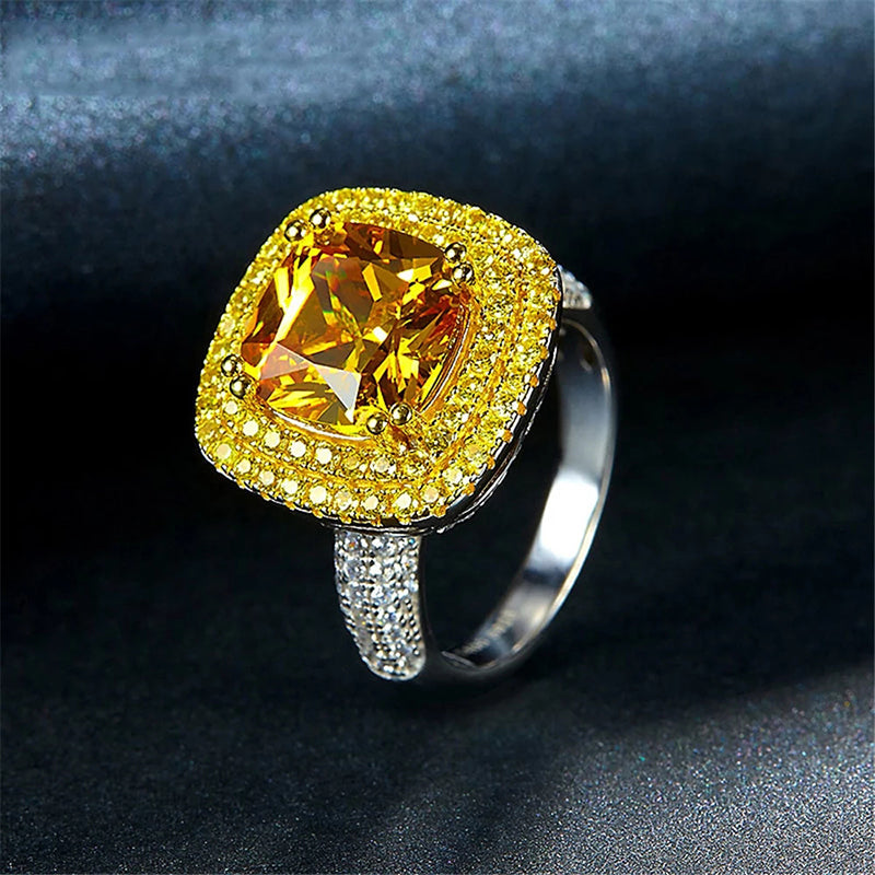 Citrine Engagement Ring For Women