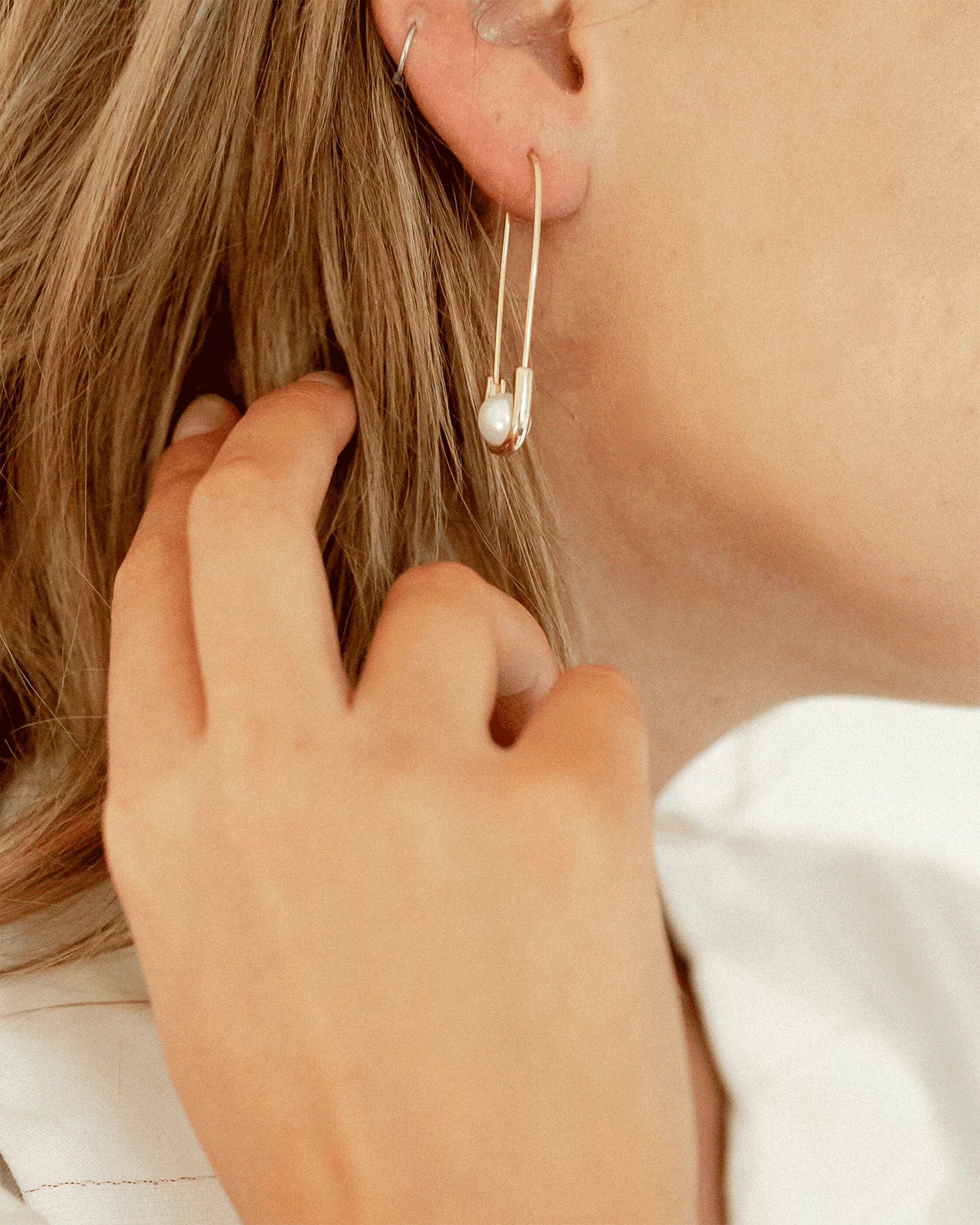 Safety Pin Earrings