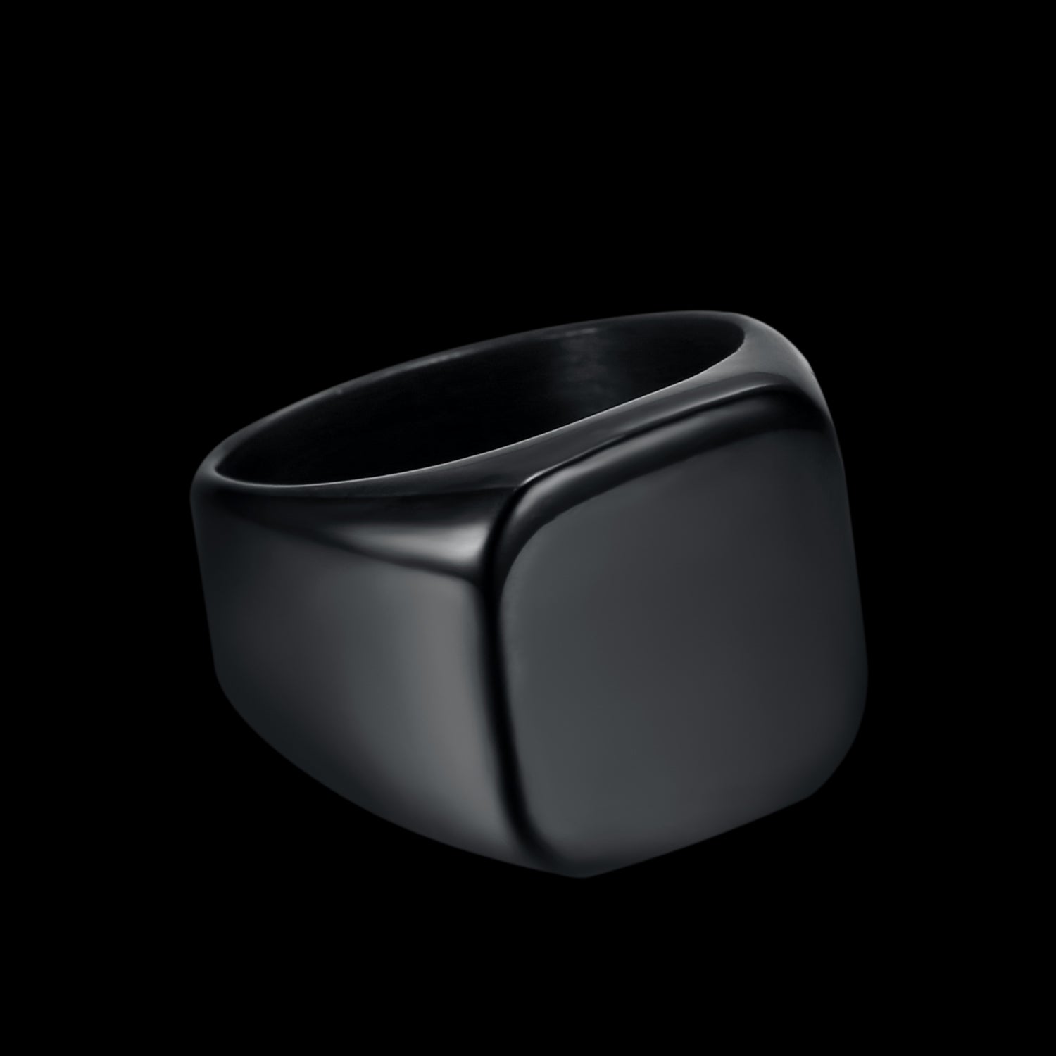 SQUARE BLACK RING