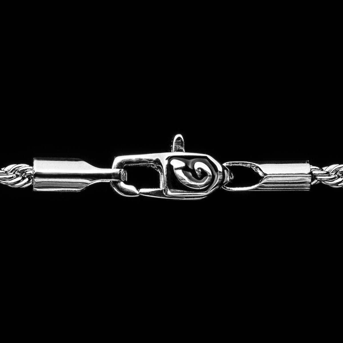 Rope Chain in White Gold - 2mm