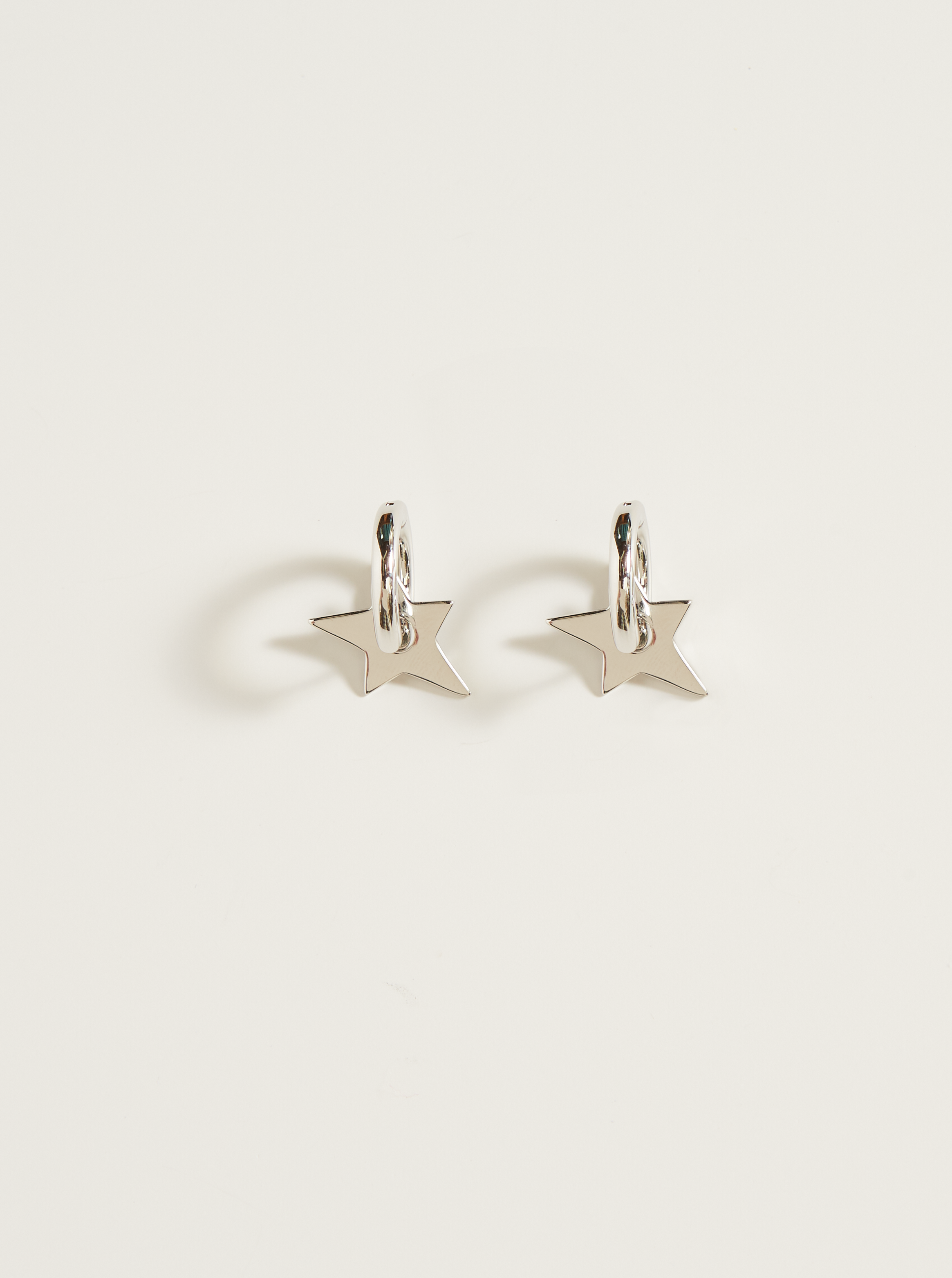 Star Silver Earrings