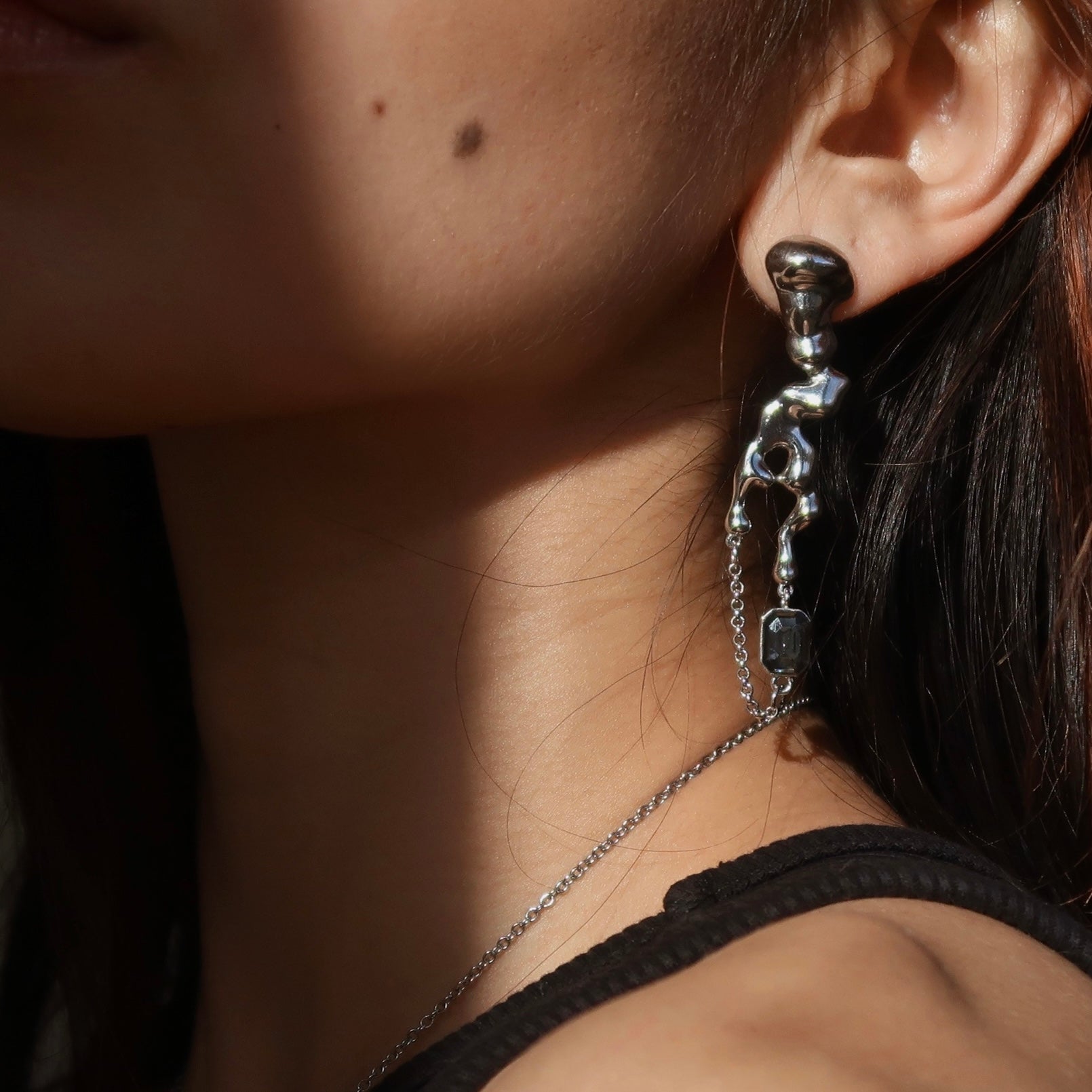 Jeweled Drip Earrings