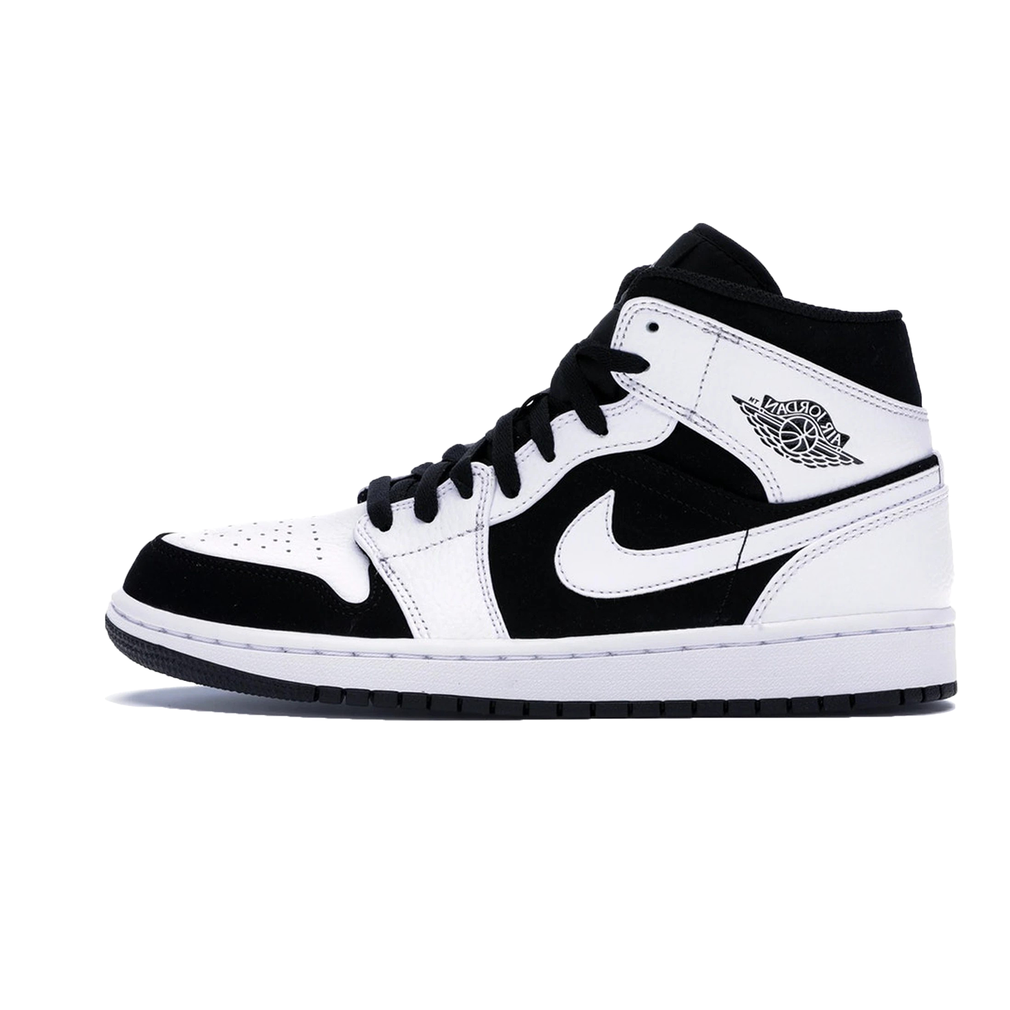 Jordan 1 Mid White Black - PENXOUTLET2