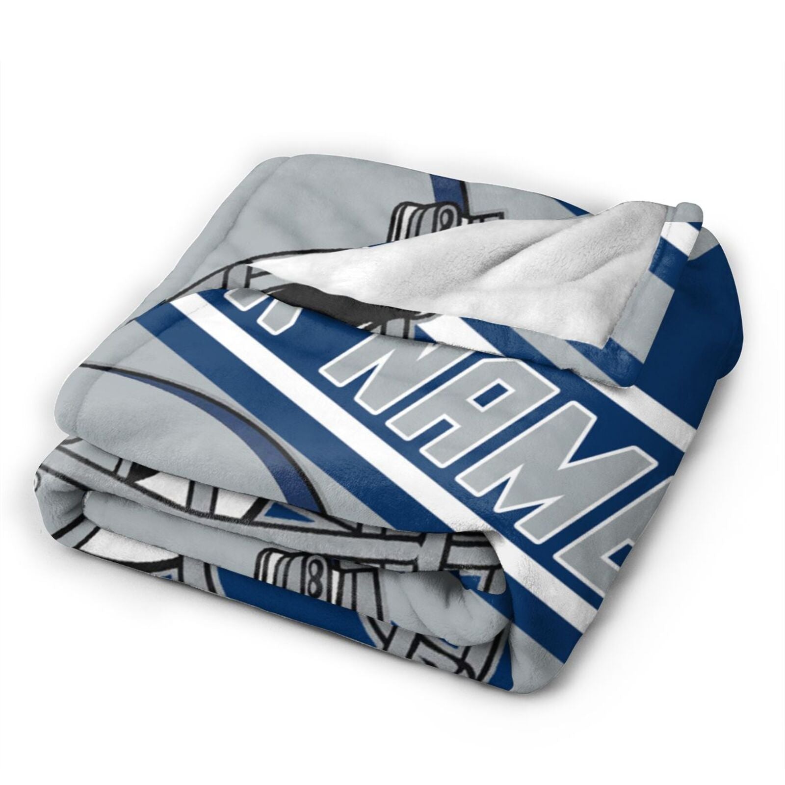 Custom Football City Map Indianapolis Fleece Throw Blanket Name Number for Fans Gifts