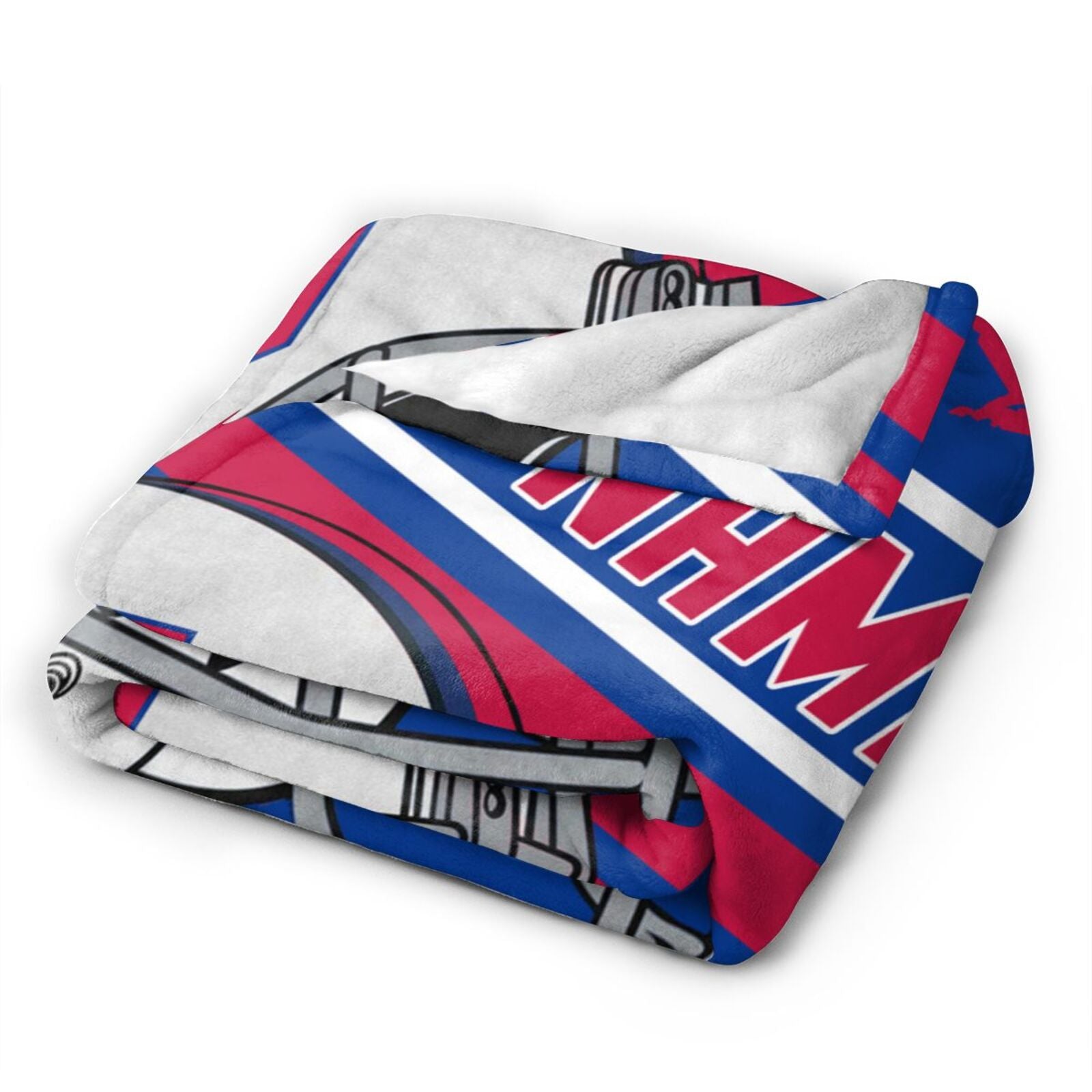 Custom Football City Map Buffalo Fleece Throw Blanket Name Number for Fans Gifts