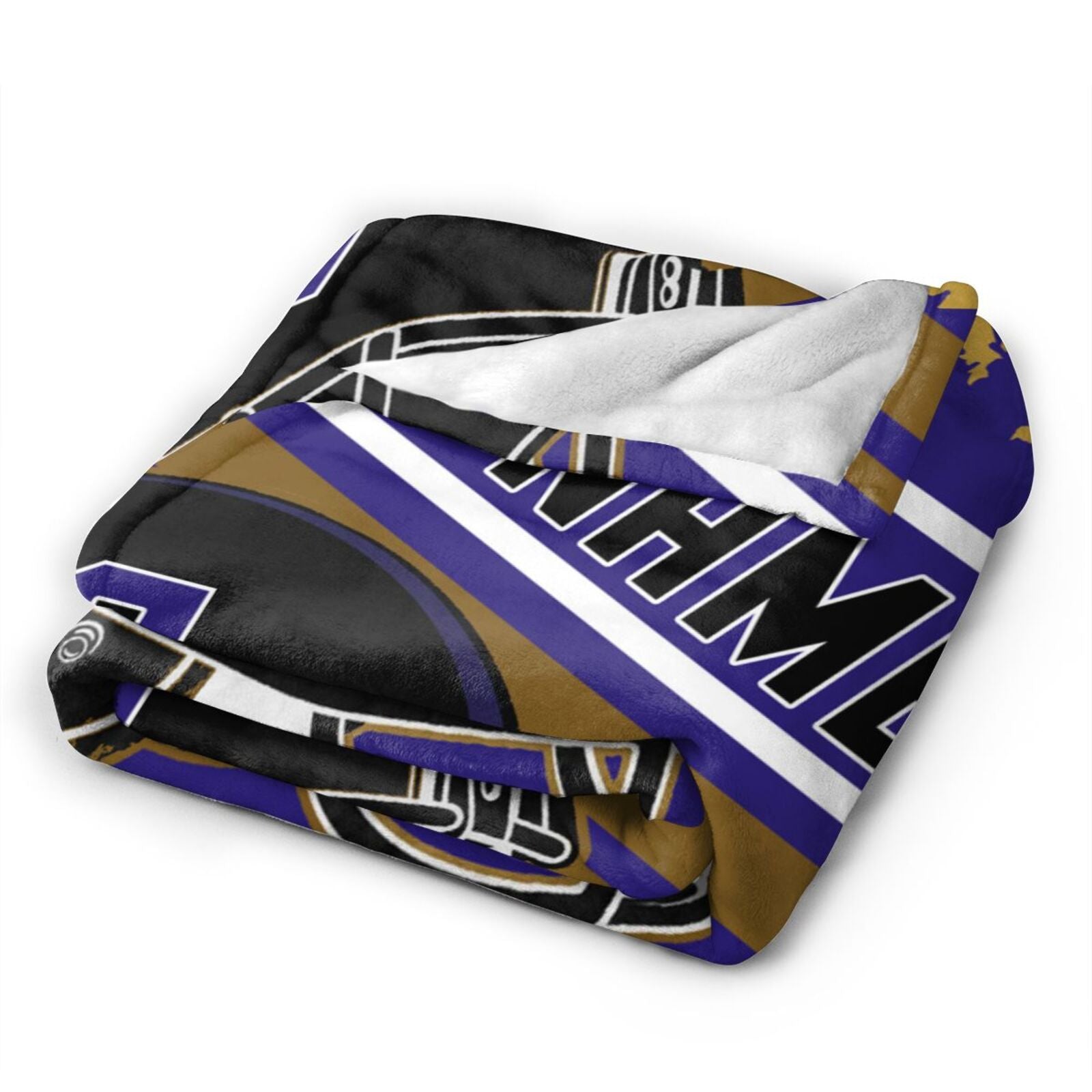 Custom Football City Map Baltimore Fleece Throw Blanket Name Number for Fans Gifts