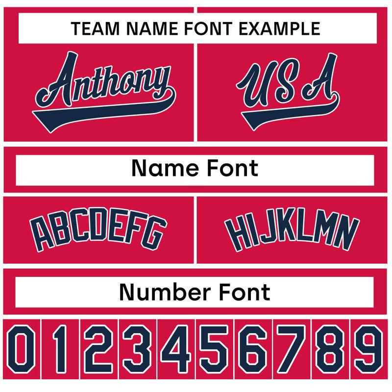 Custom Royal Orange-White Authentic Classic Baseball Jersey