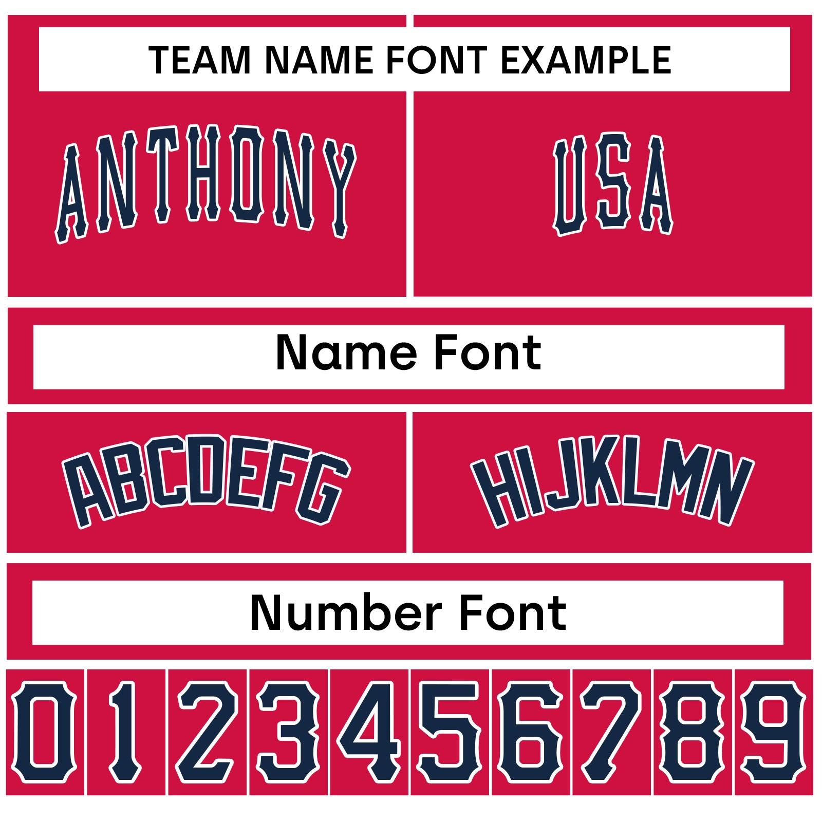 Custom Gold Red-White Authentic Baseball Jersey-1