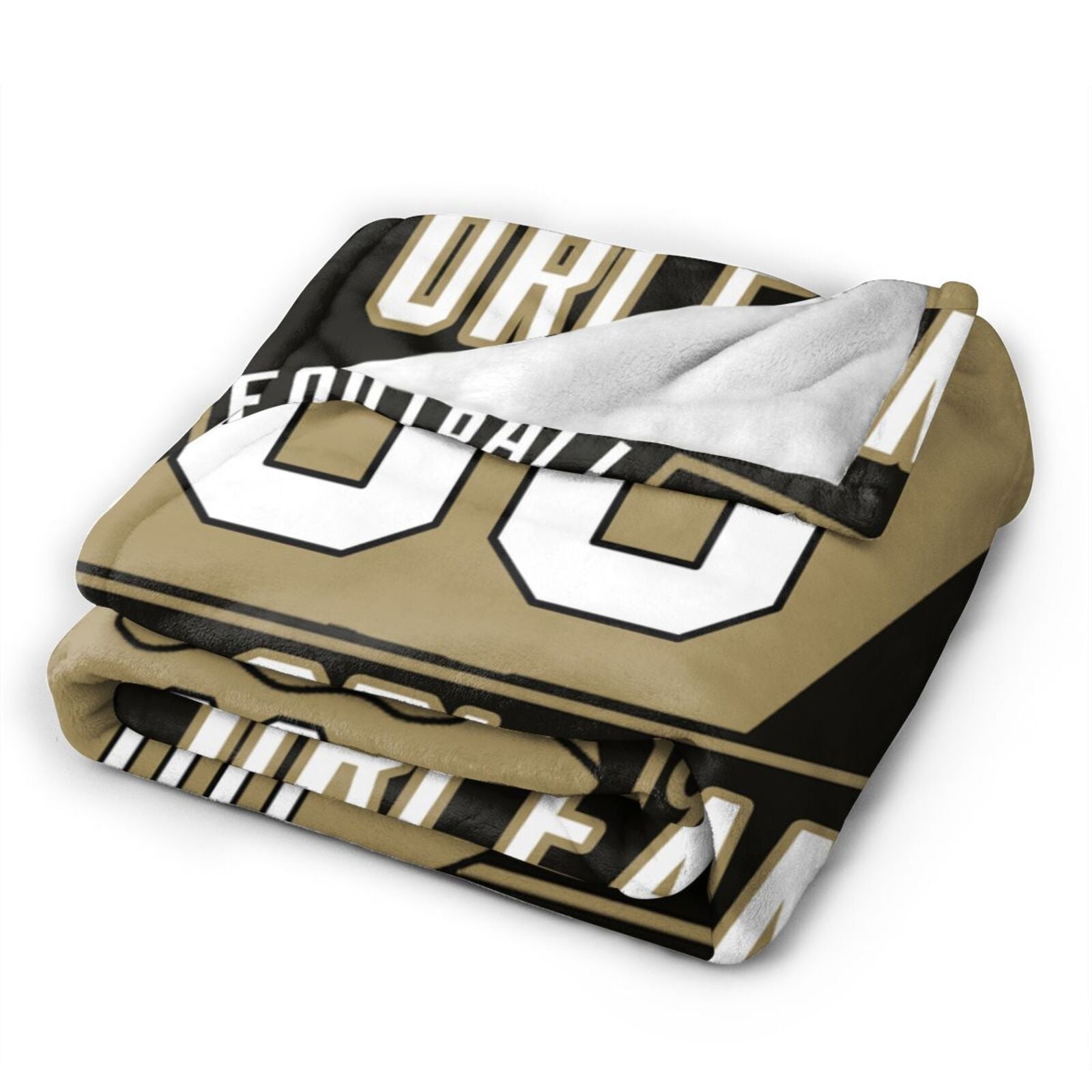 Custom Football City New Orleans Fleece Throw Blanket With Name Number for Fans Gifts