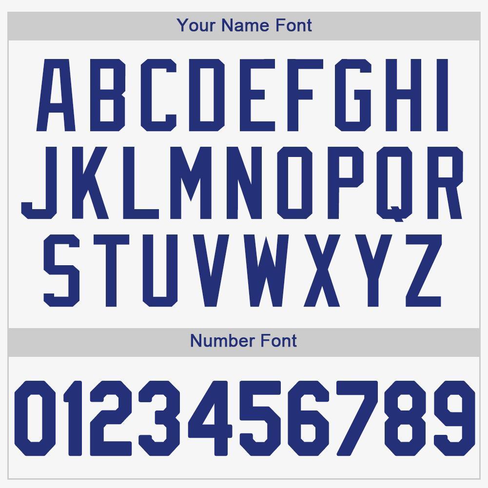 Custom White Blue-White Authentic Classic Baseball Jersey