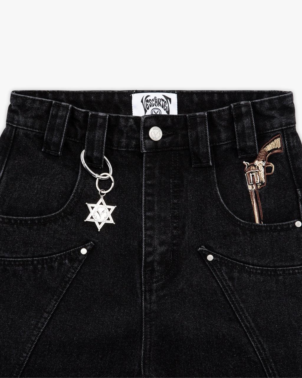 Fast Draw Black Denim