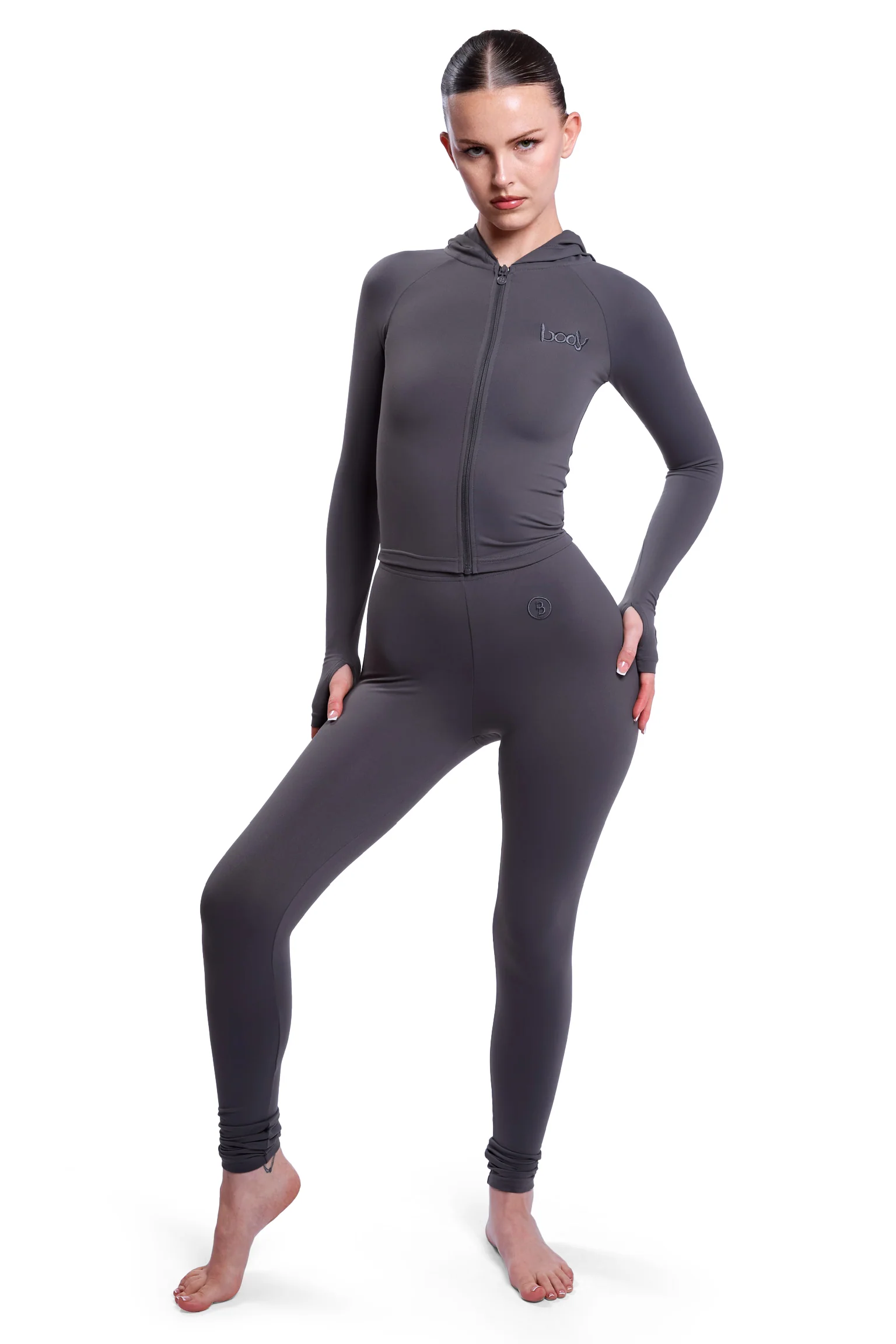 PRE-ORDER - BASICS HOODIE 2.0 (CHARCOAL)