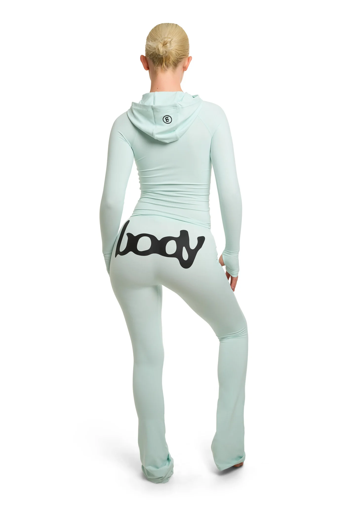 BASICS ULTRA LOW-RISE LEGGINGS 2.0 (SKY BLUE/BLACK)