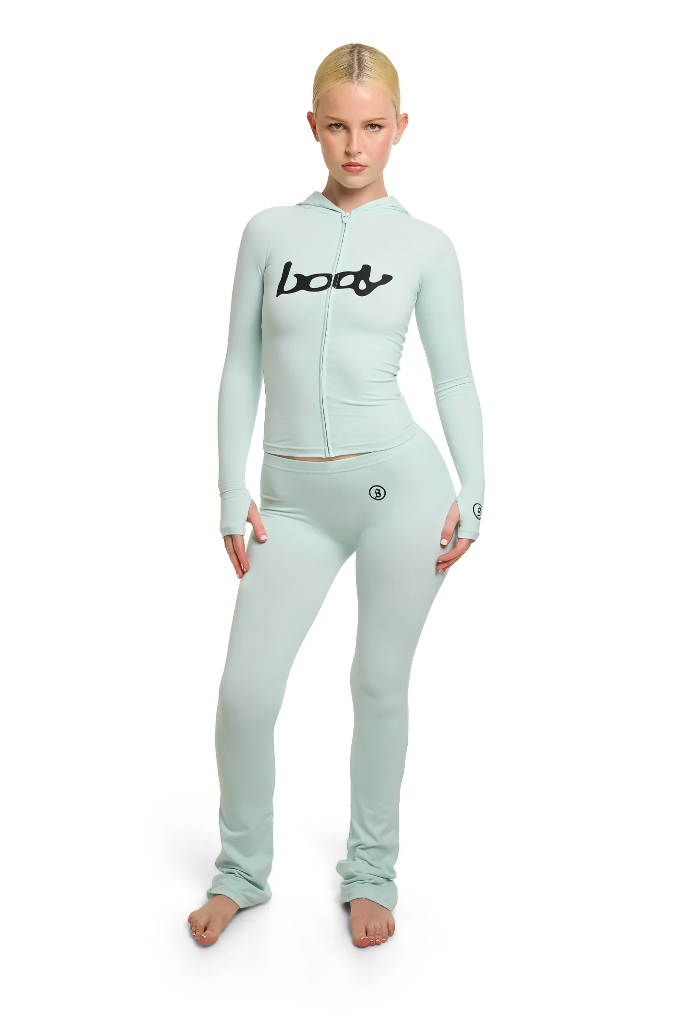 BASICS HOODIE 2.0 (SKY BLUE/BLACK)