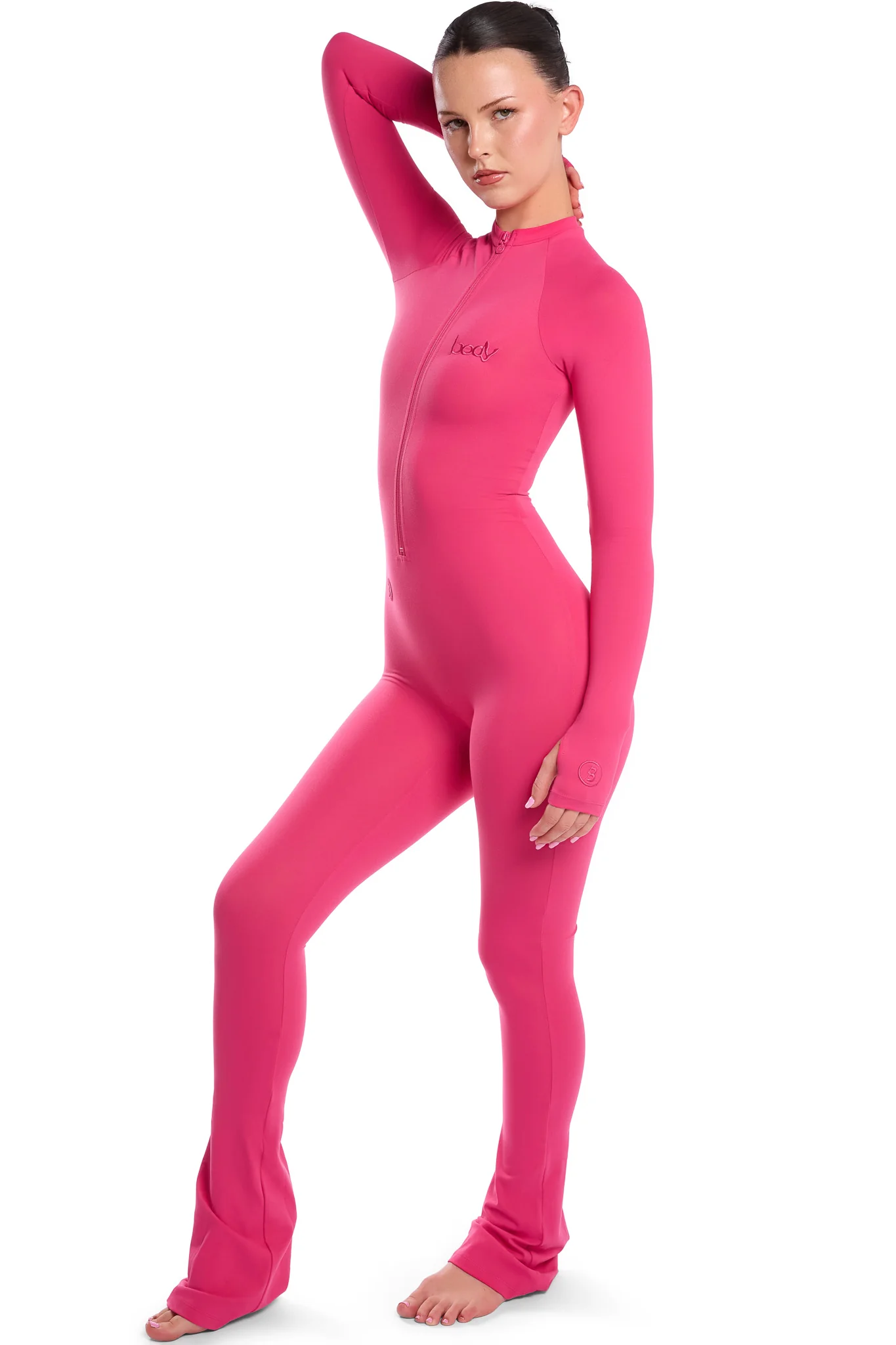 BASICS JUMPSUIT (STRAWBERRY PINK)