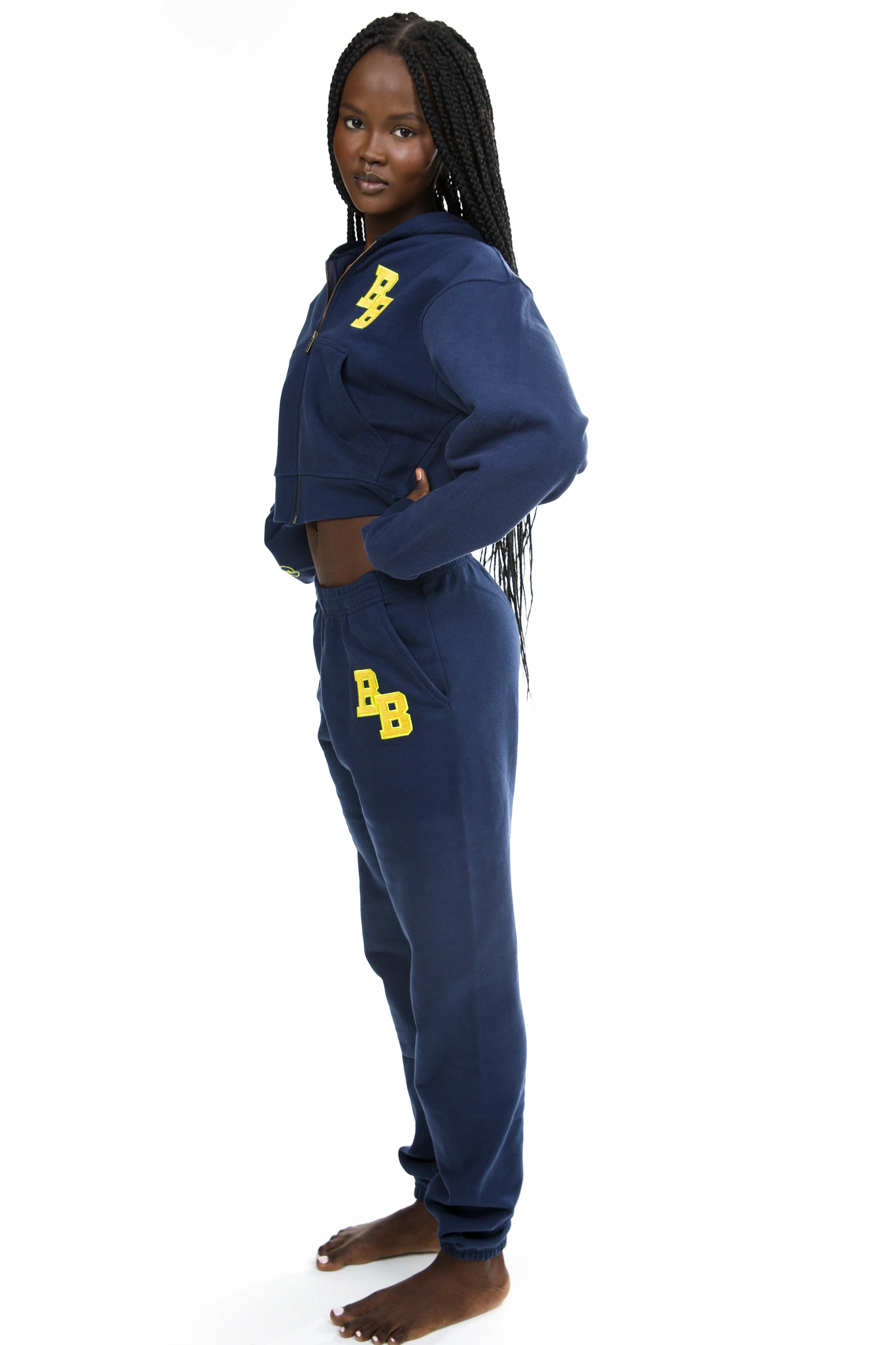BODY UNIVERSITY SWEATPANTS (NAVY)