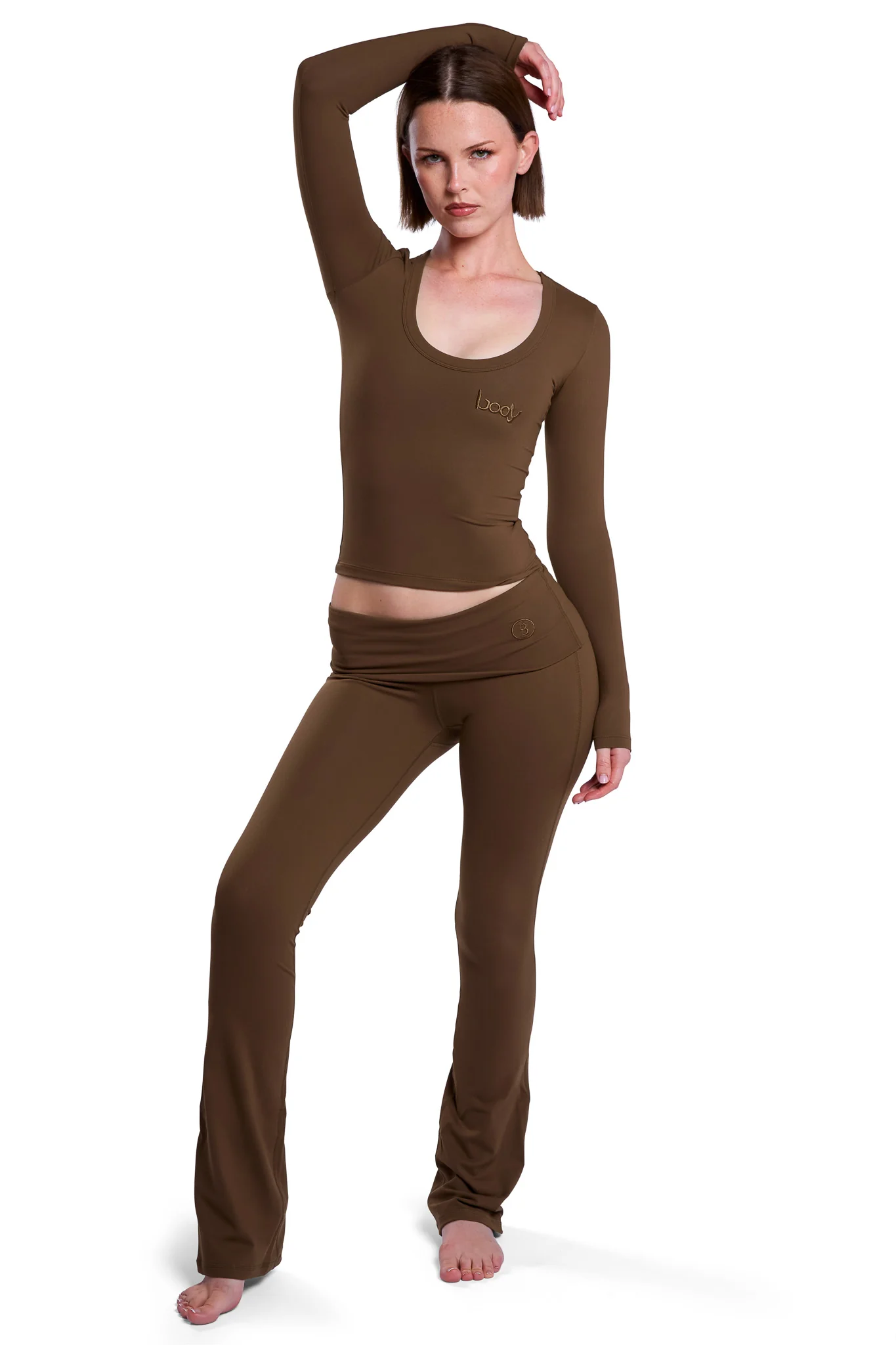 YOGA PANTS (CINNAMON)