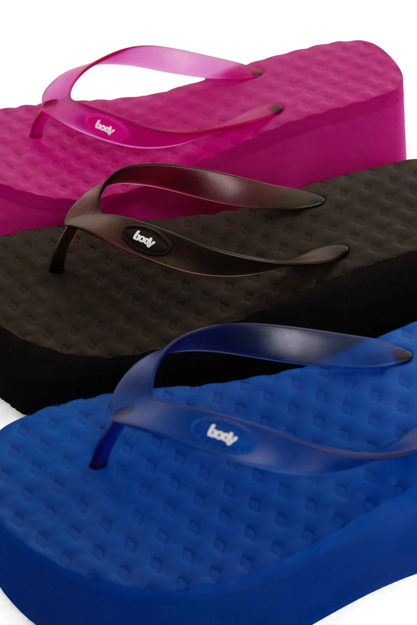 BODY FLIP FLOPS (BLUE THIN STRAP)