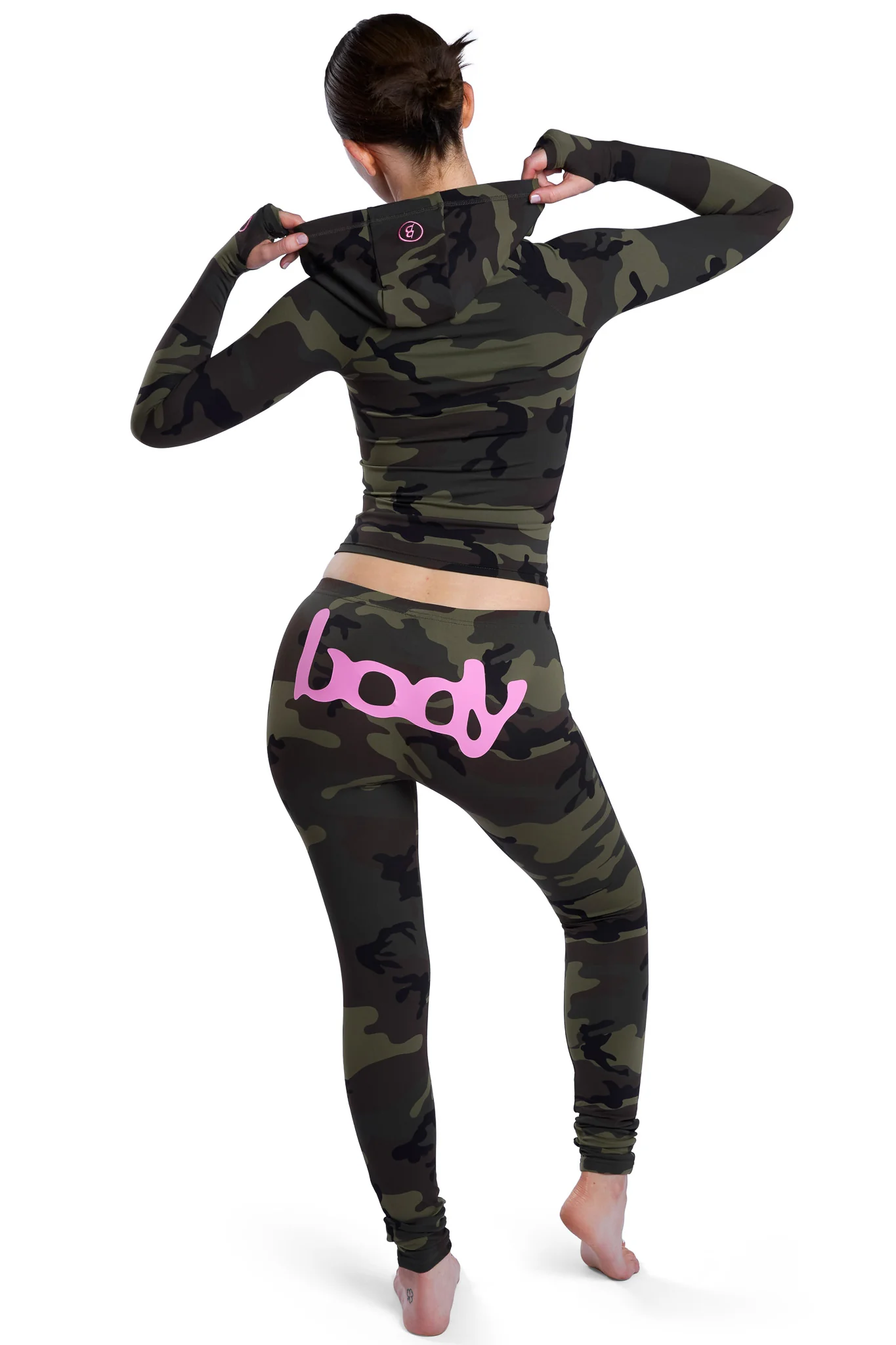BASICS ULTRA LOW-RISE LEGGINGS 2.0 (CAMO/PINK)