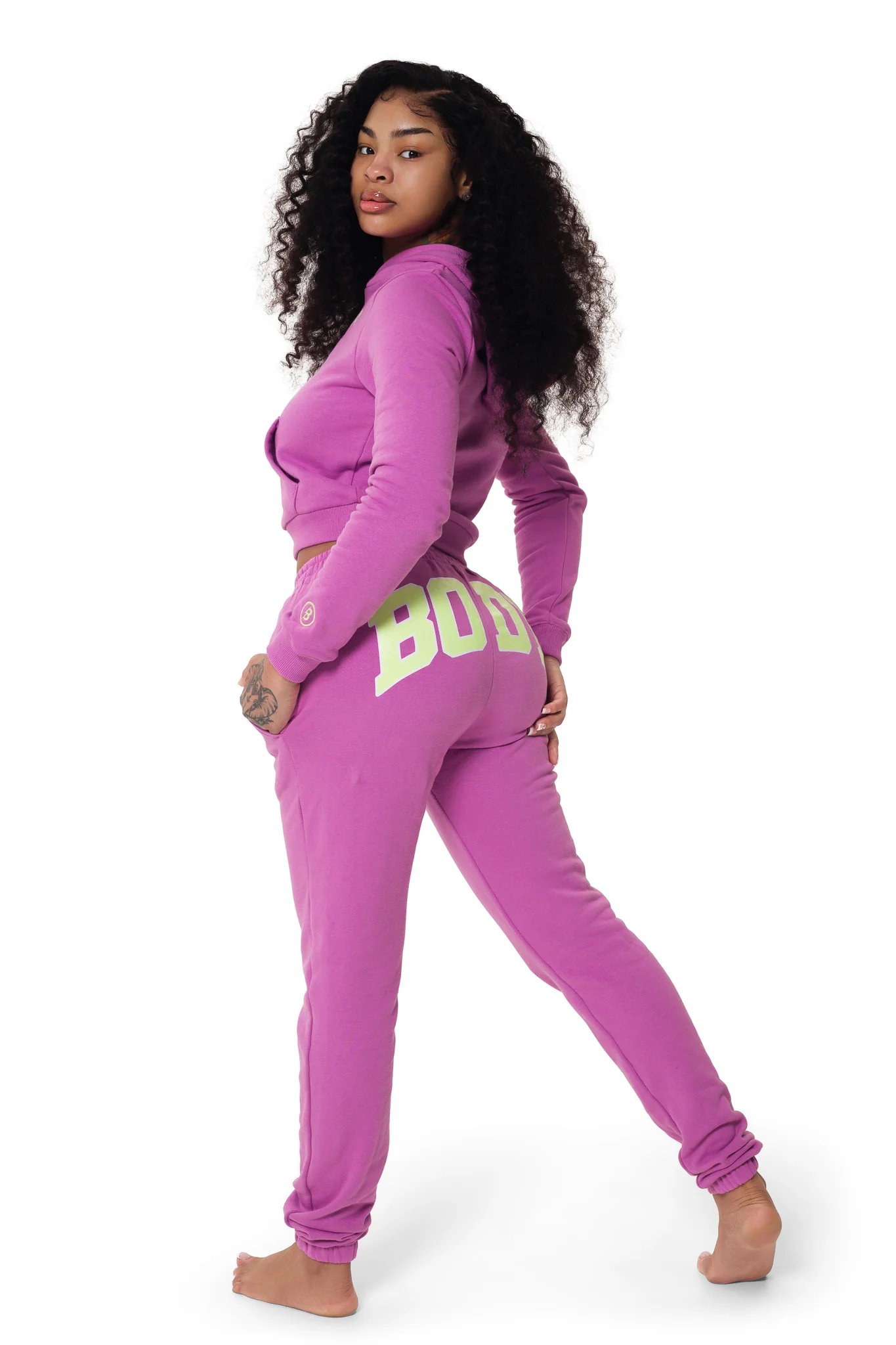 BACKSHOT SWEATPANT (MAGENTA)