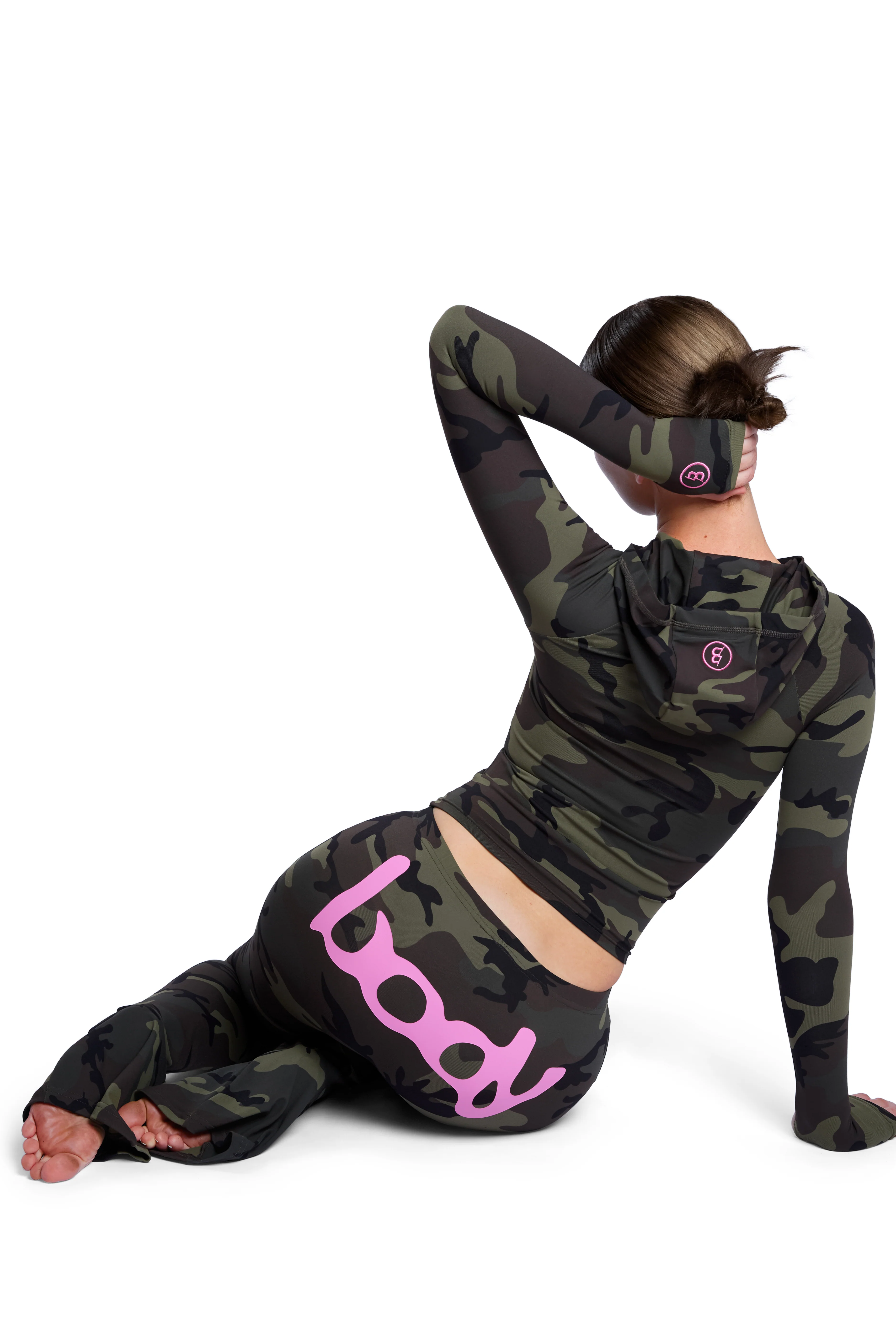 BASICS ULTRA LOW-RISE LEGGINGS 2.0 (CAMO/PINK)