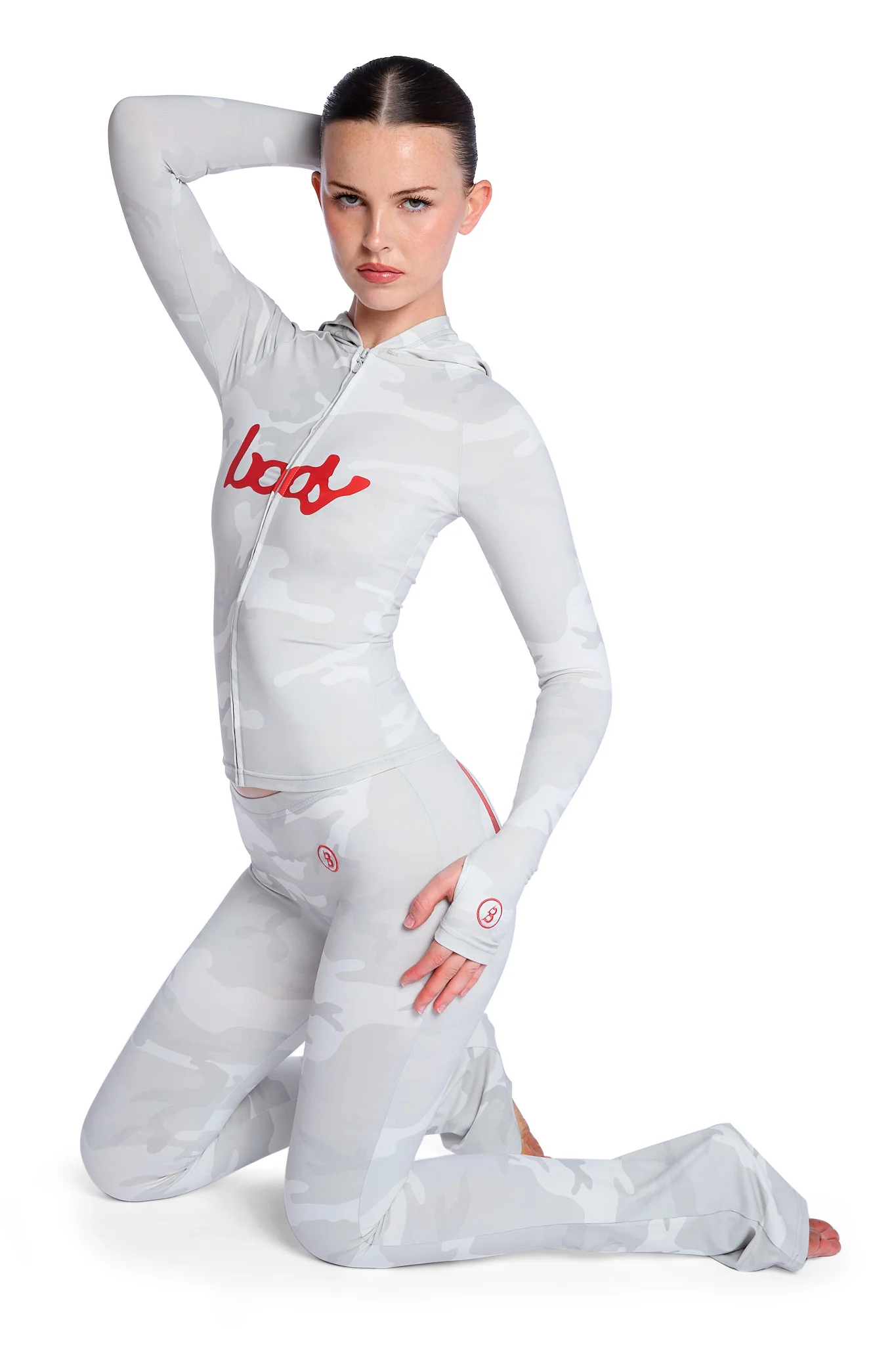 BASICS ULTRA LOW-RISE LEGGINGS 2.0 (SNOW CAMO)