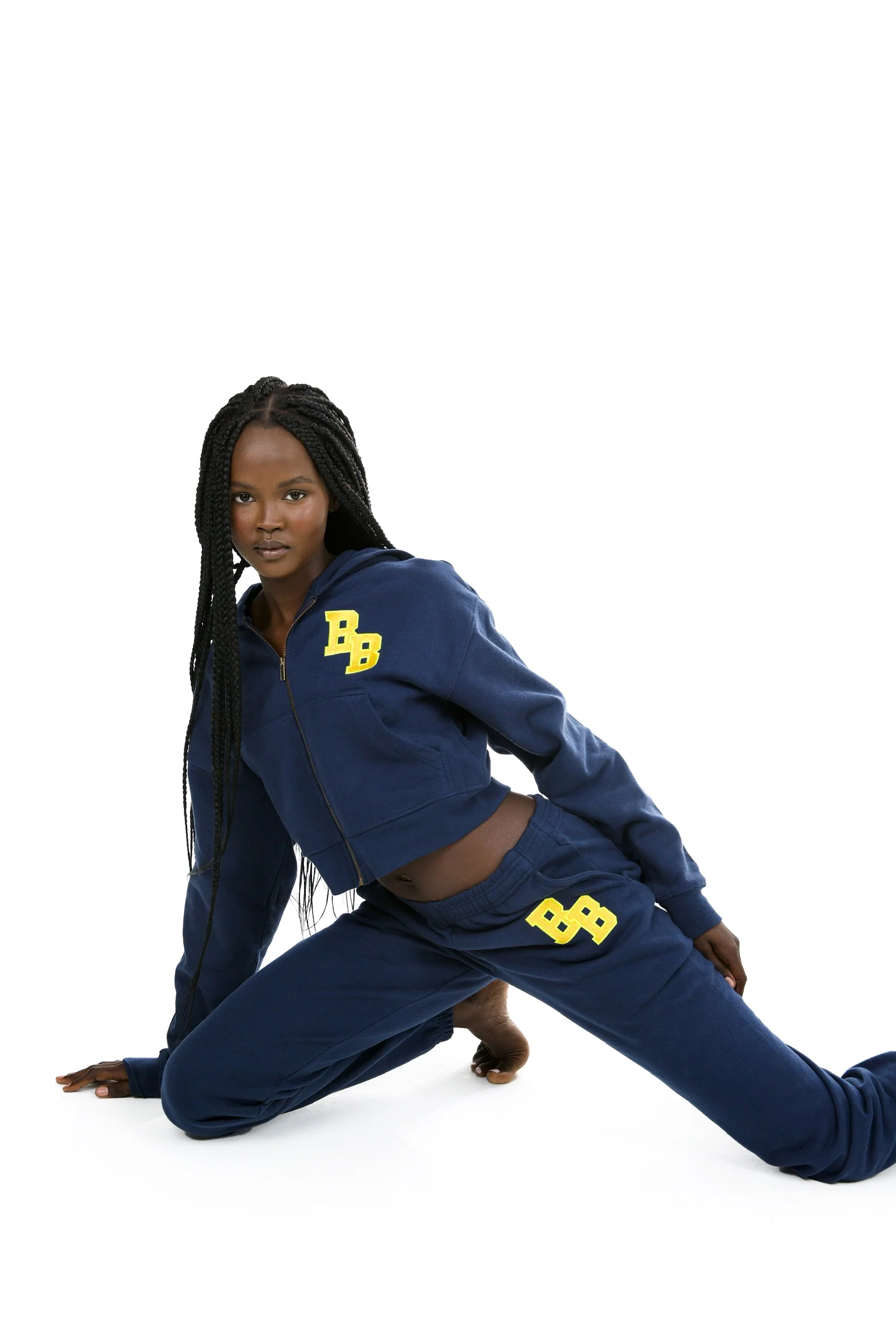 BODY UNIVERSITY SWEATPANTS (NAVY)