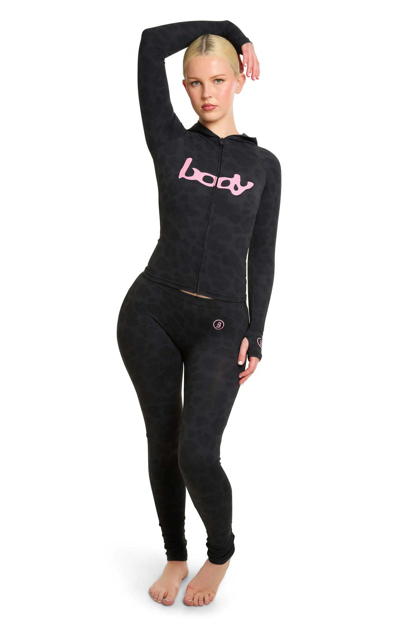 BASICS ULTRA LOW-RISE LEGGINGS 2.0 (GIRAFFE/PINK)