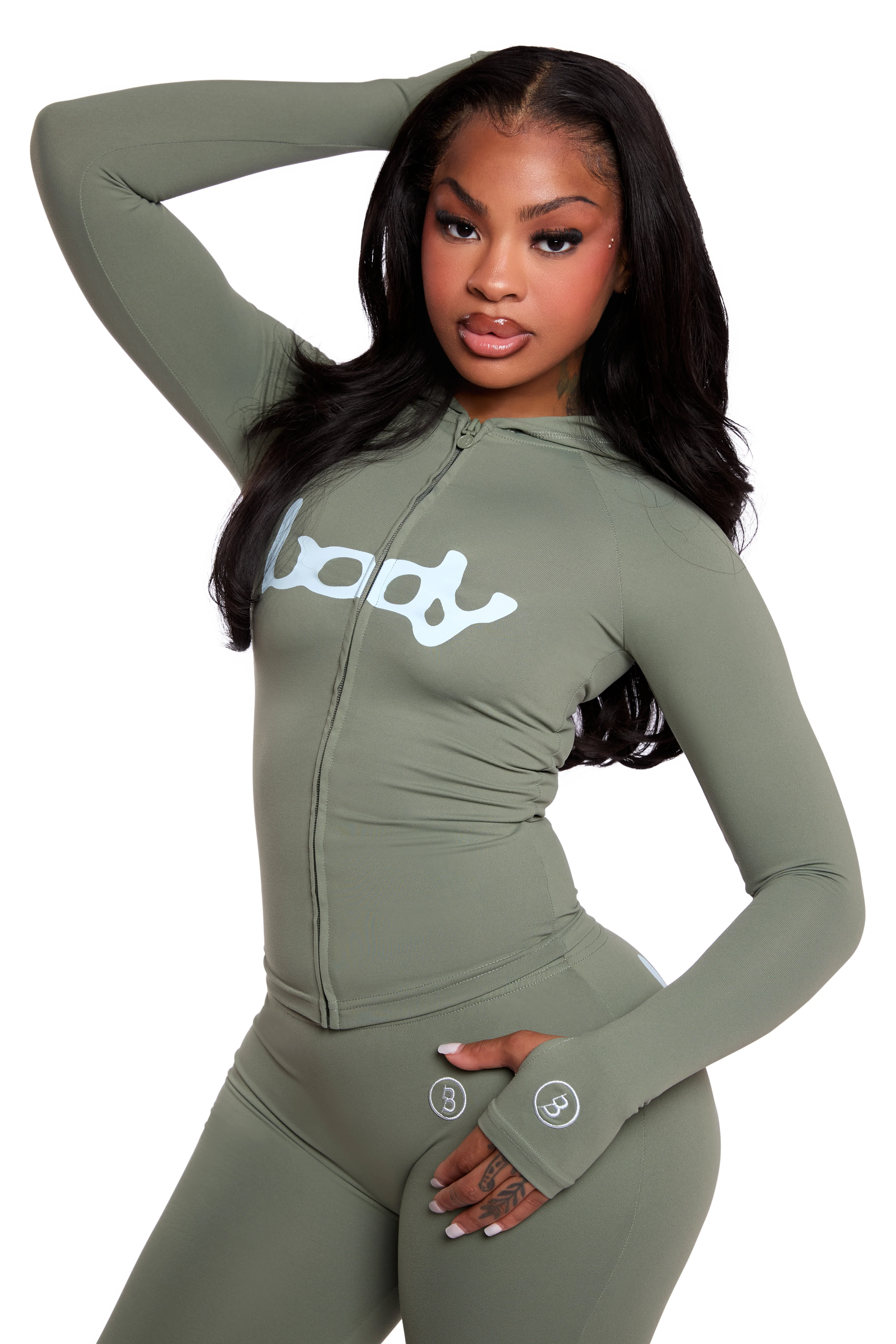 BASICS HOODIE 2.0 (MATCHA GREEN/POWDER BLUE)