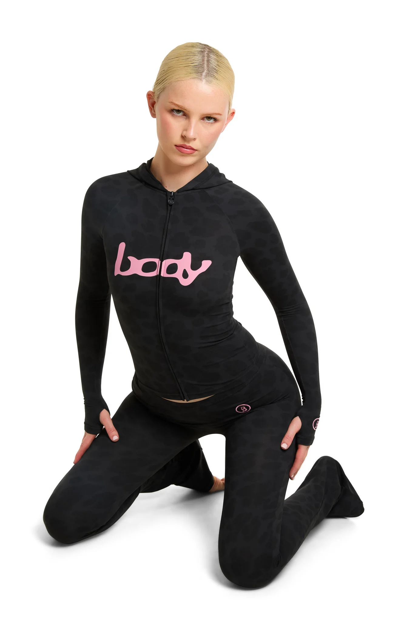 BASICS ULTRA LOW-RISE LEGGINGS 2.0 (GIRAFFE/PINK)