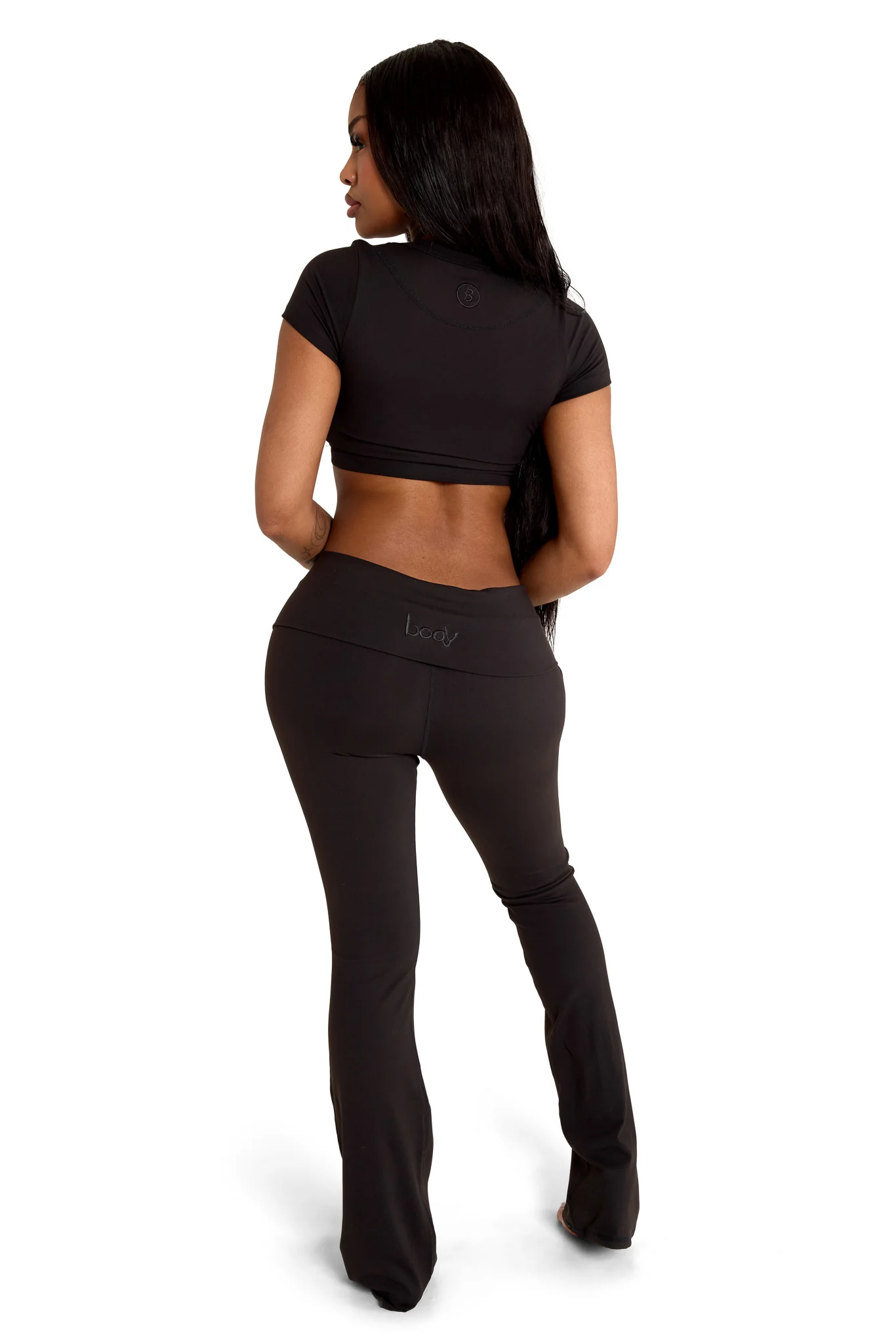 YOGA PANTS (MIDNIGHT BLACK)