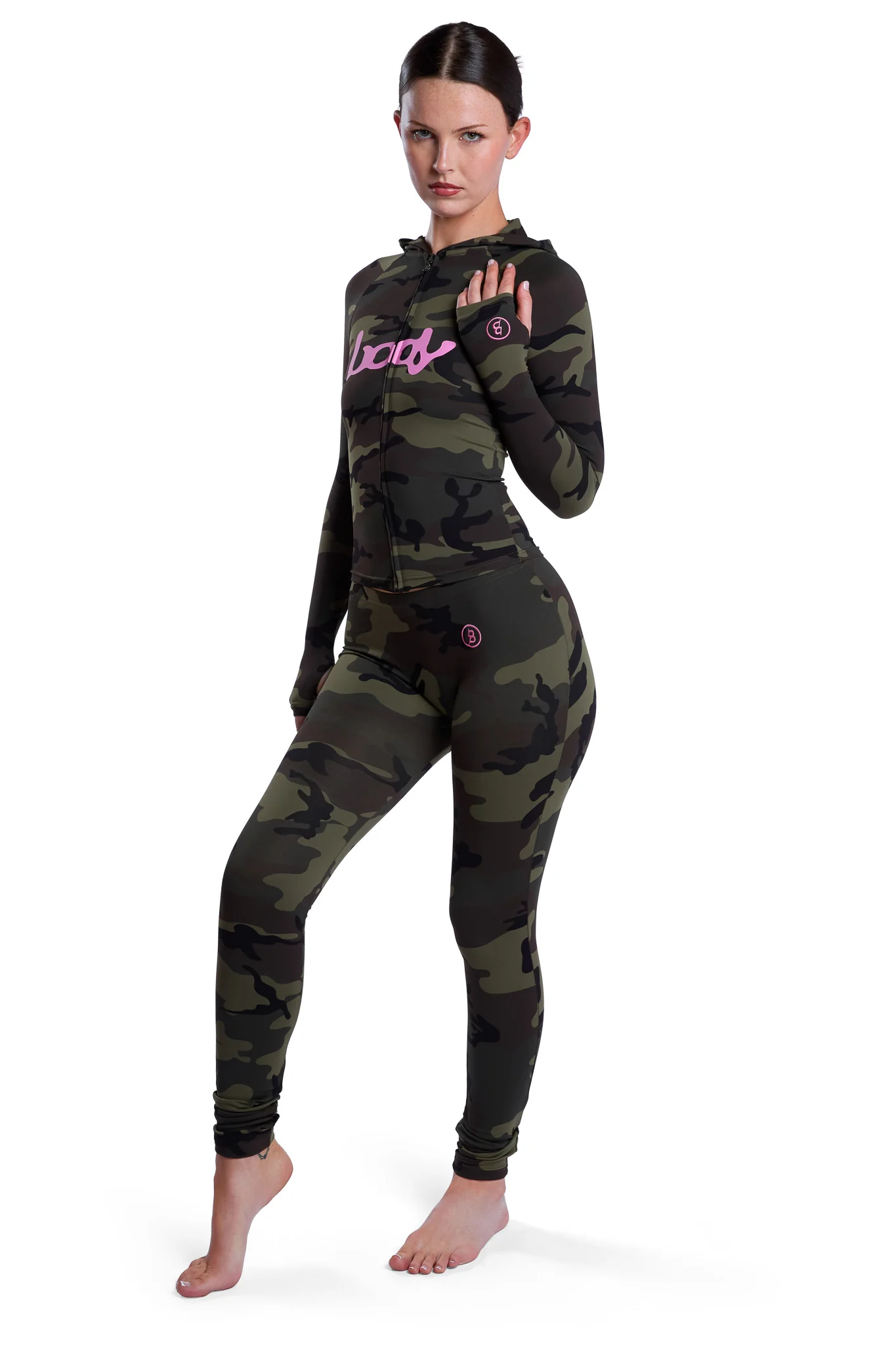 BASICS HOODIE 2.0 (CAMO/PINK)