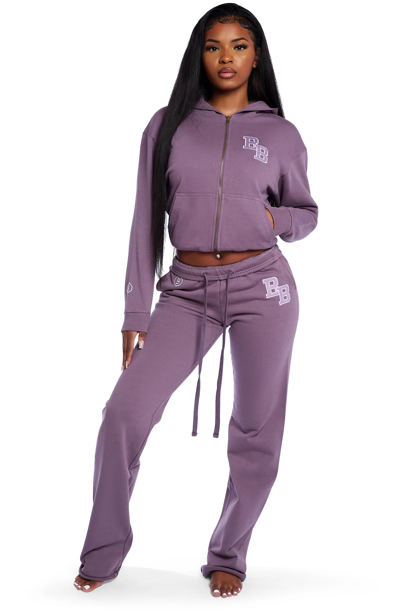 BODY UNIVERSITY SWEATPANTS 2.0 (FADED PURPLE/RED)