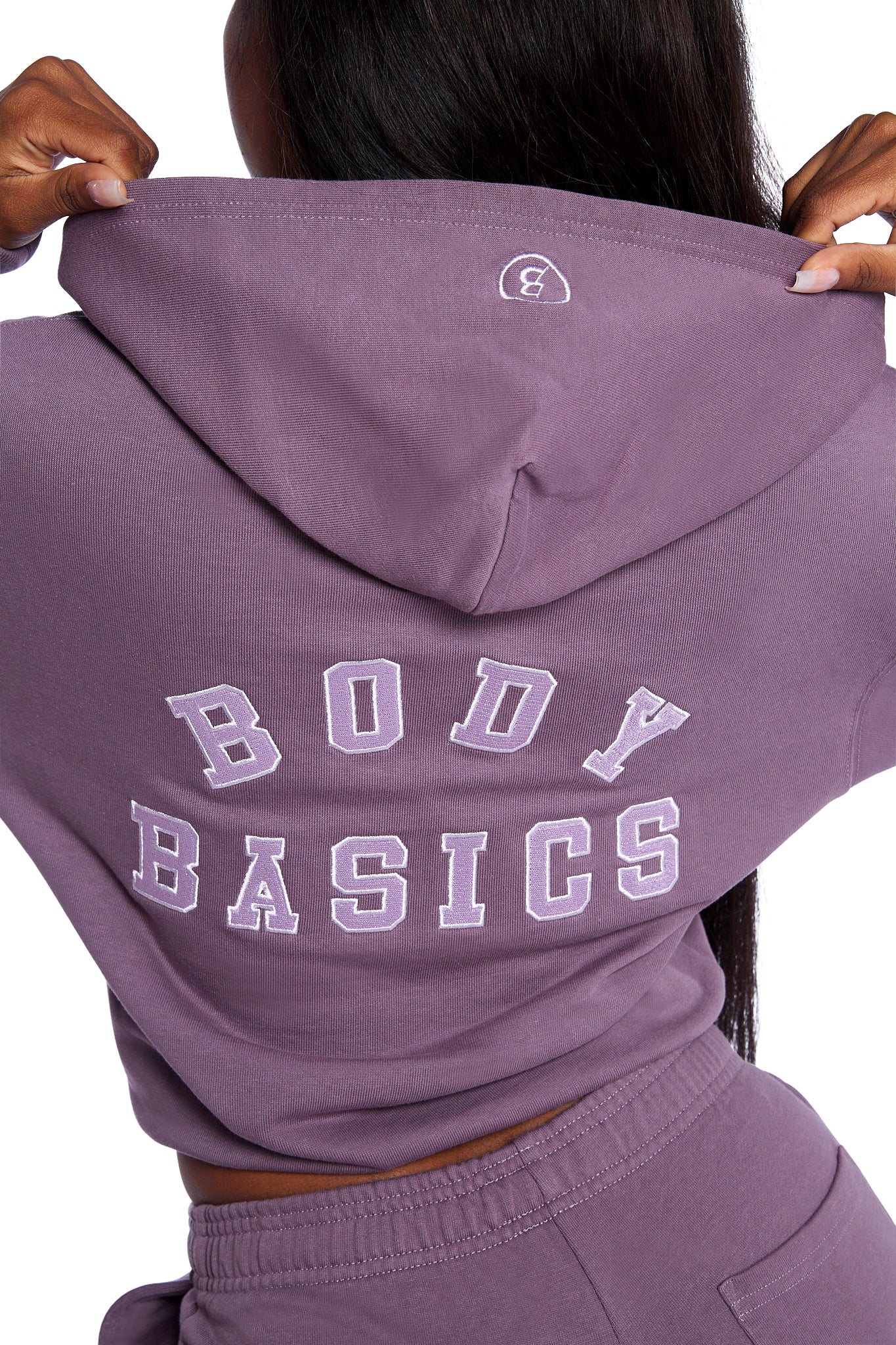 BODY UNIVERSITY HOODIE 2.0 (FADED PURPLE/RED)