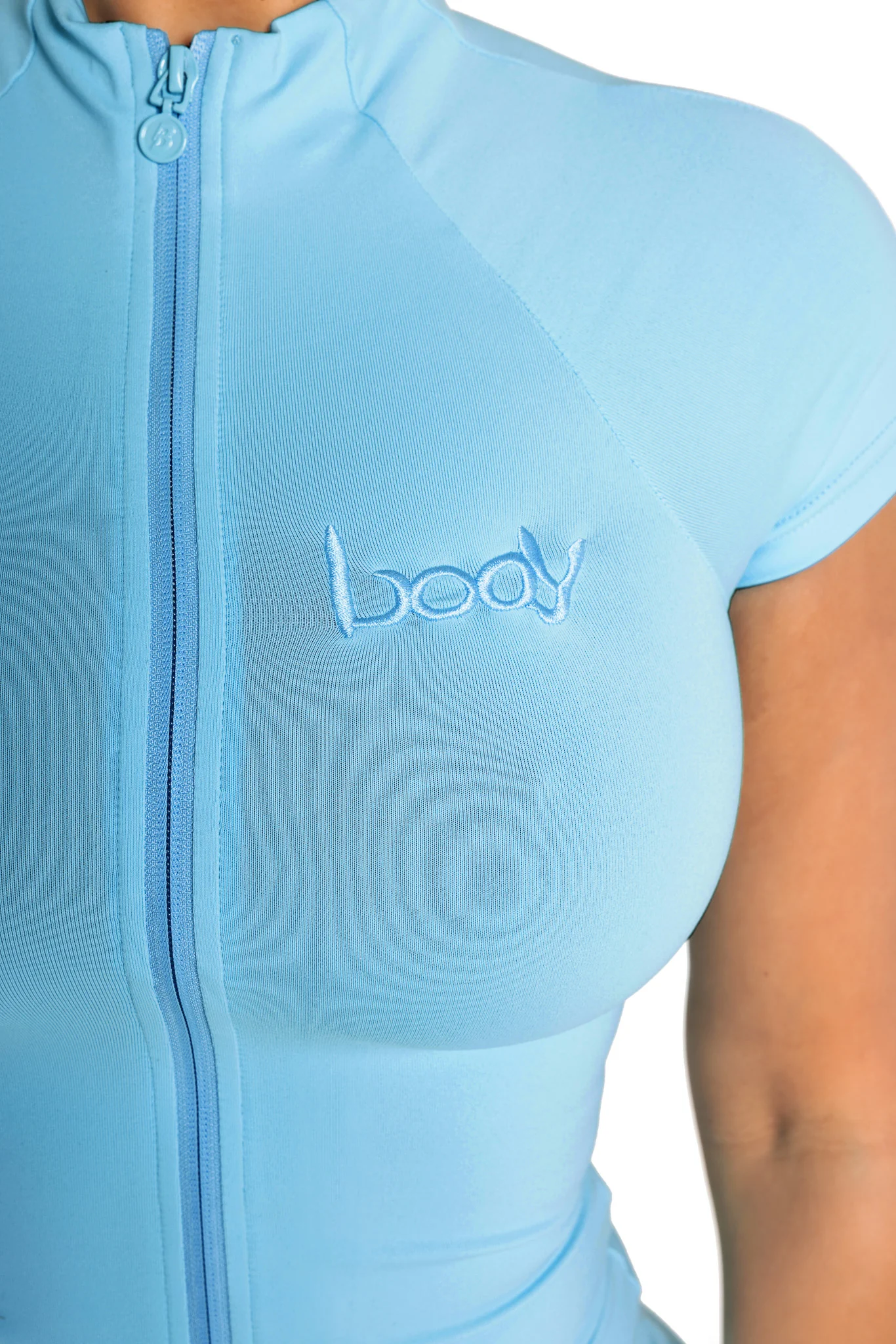 BASICS RAGLAN TOP (CYAN)