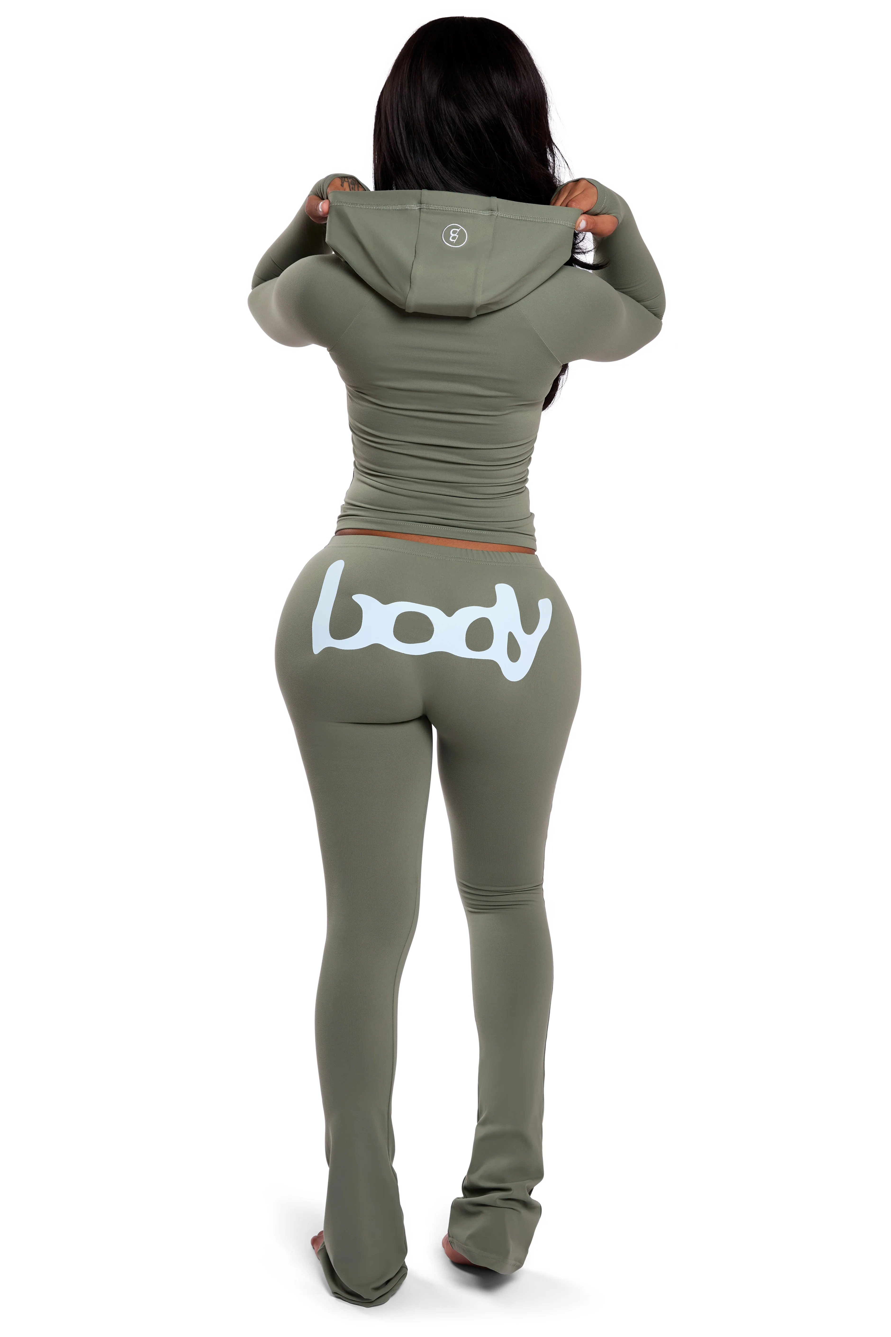 BASICS ULTRA LOW-RISE LEGGINGS 2.0 (MATCHA GREEN/POWDER BLUE)