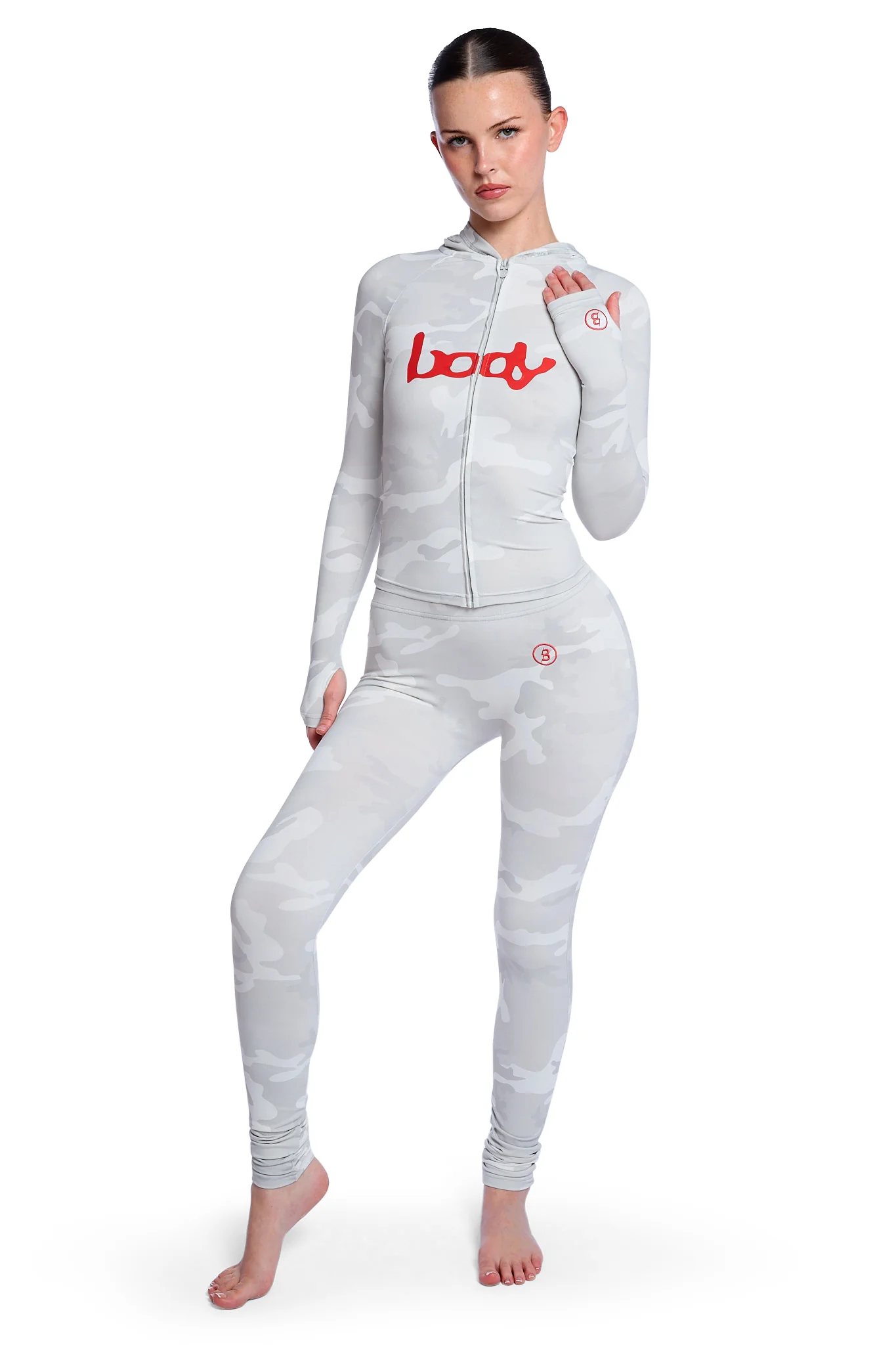 BASICS HOODIE 2.0 (SNOW CAMO)