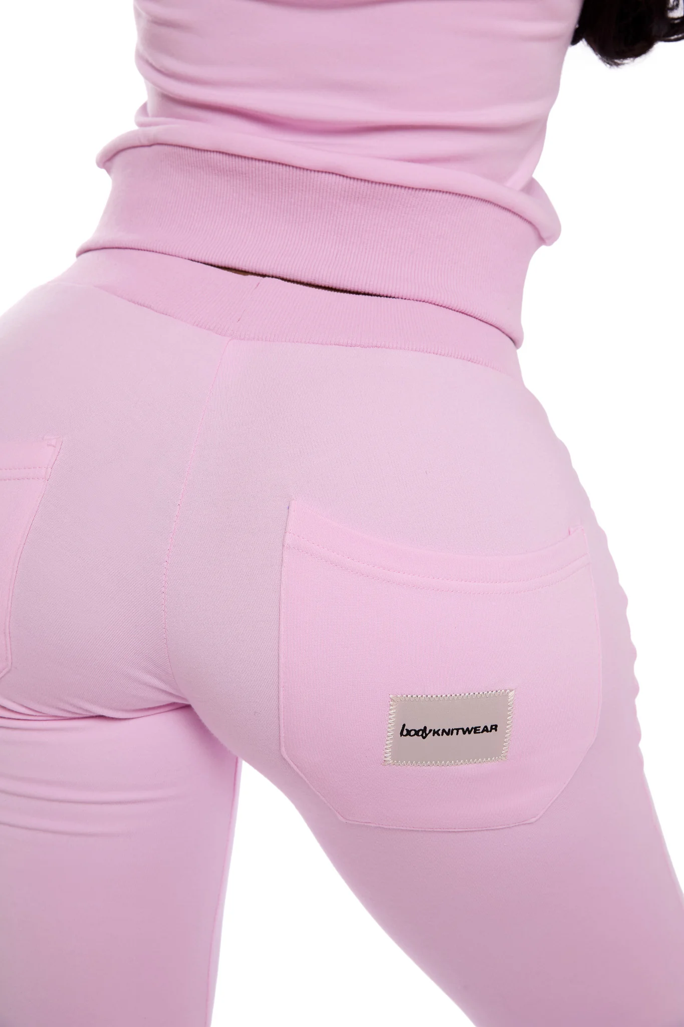 BODY KNITWEAR PANTS (BABY PINK)