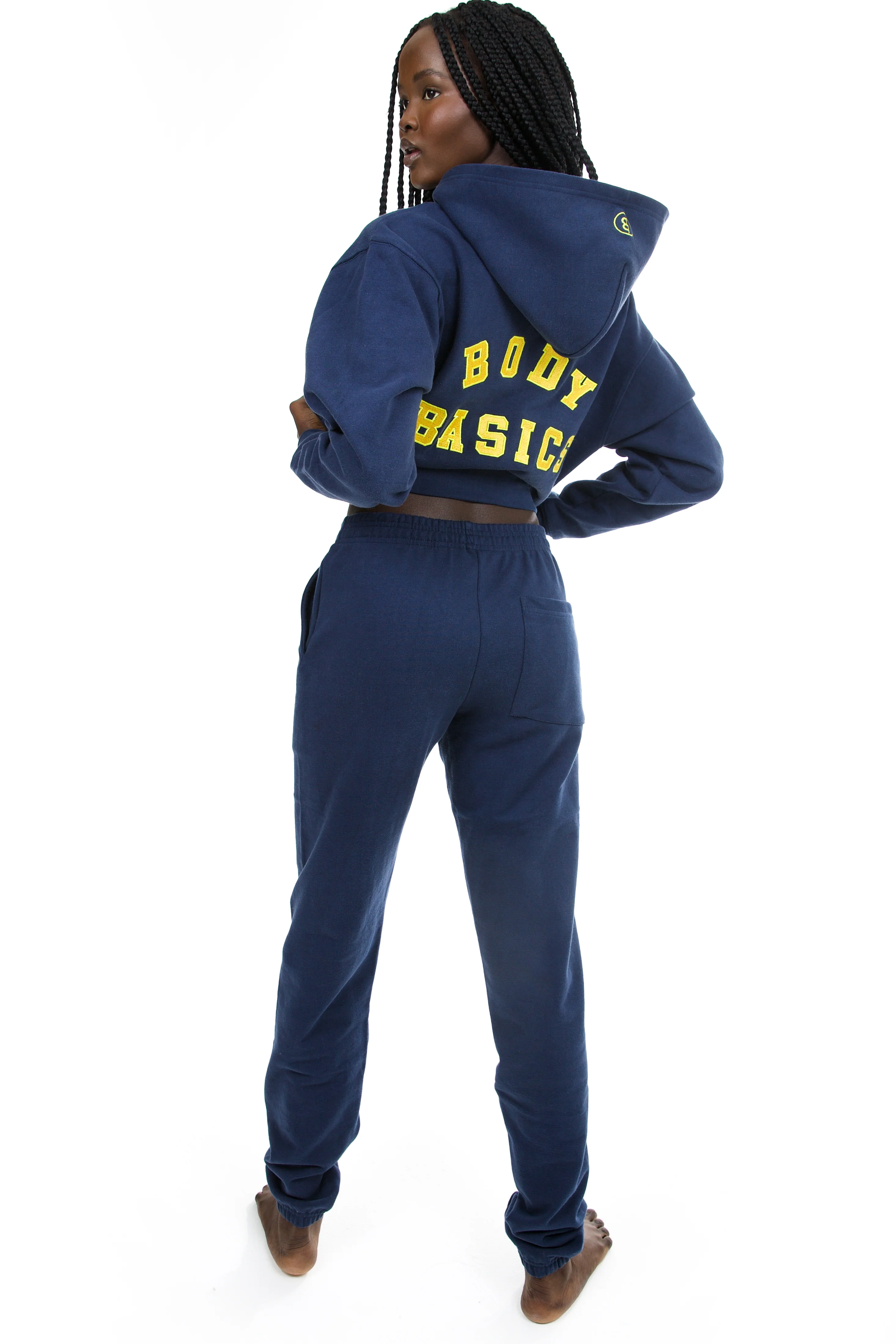 BODY UNIVERSITY SWEATPANTS (NAVY)
