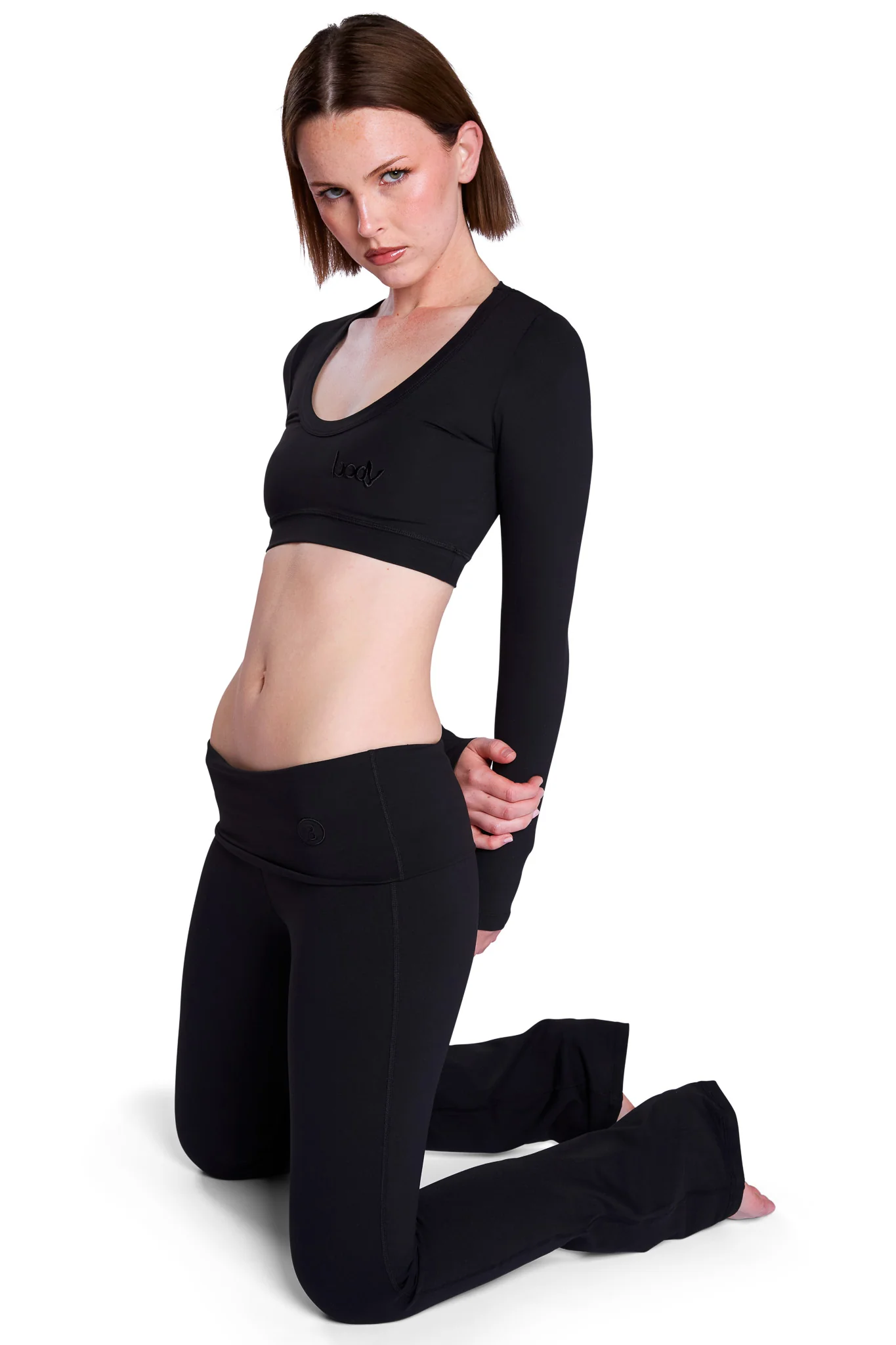 YOGA PANTS (MIDNIGHT BLACK)