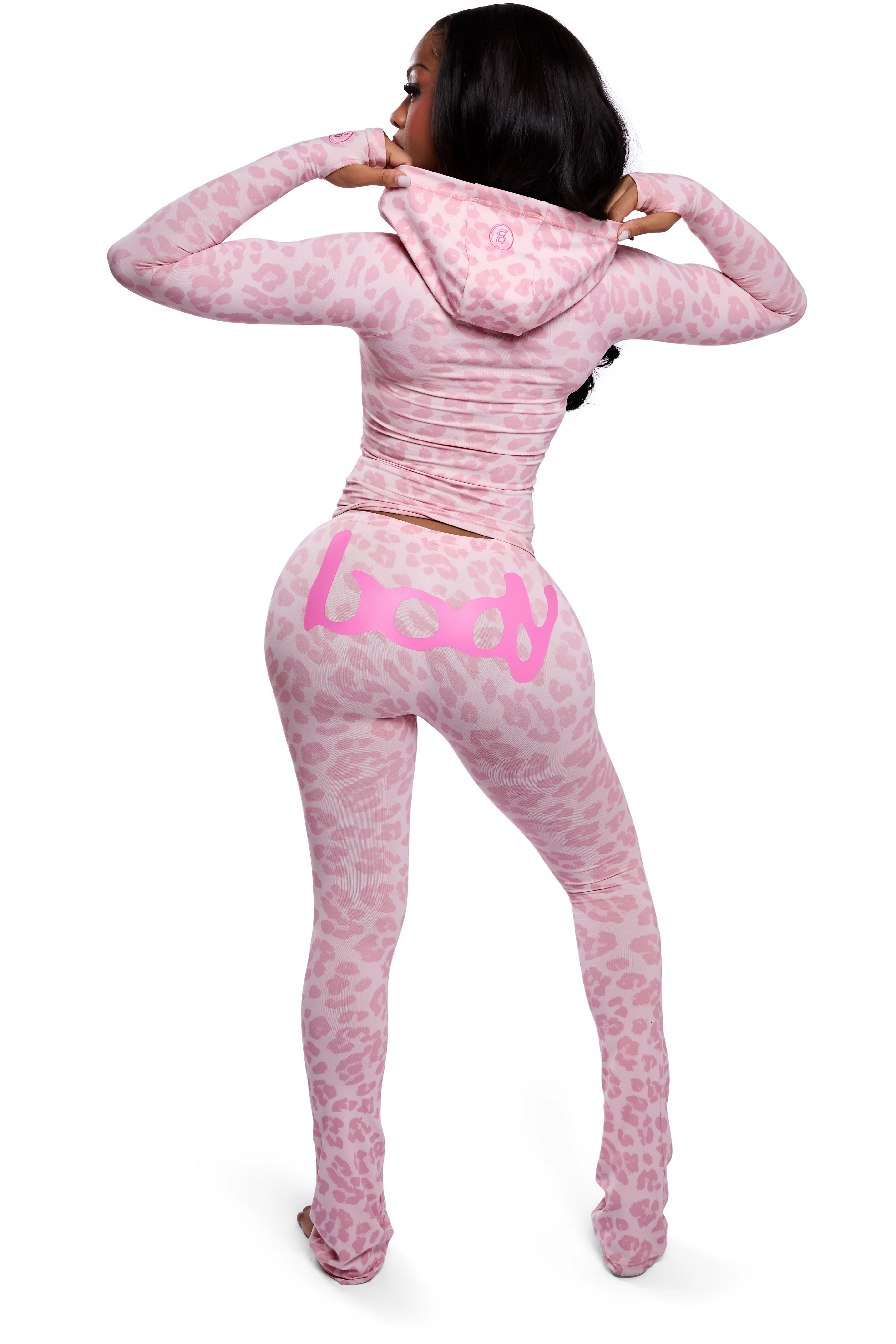 BASICS HOODIE 2.0 (PRETTY PINK GIRAFFE)